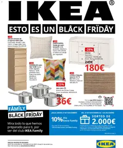 Vista previa Catálogo IKEA Black Friday válido desde el 27.11.2025
