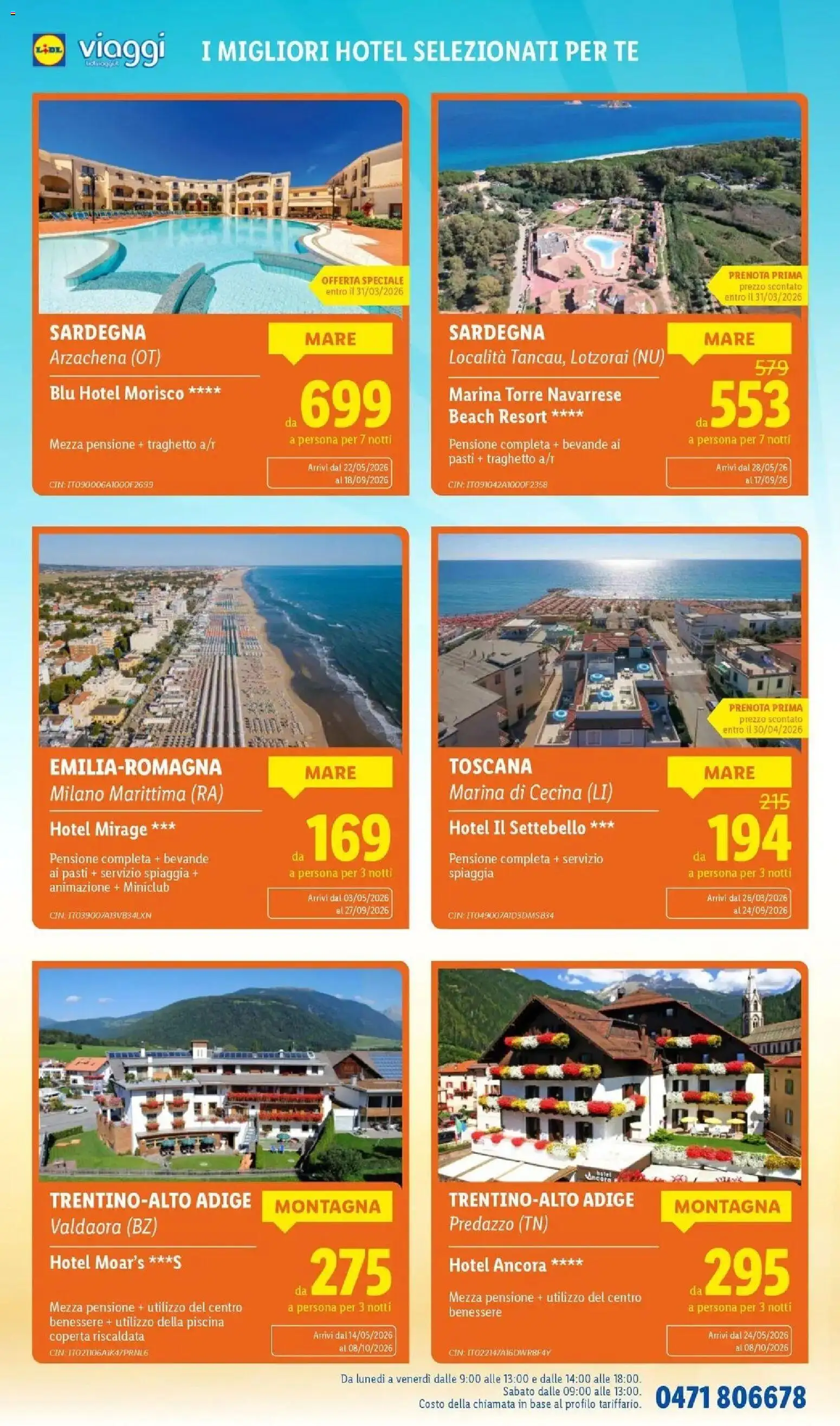 Volantino Lidl del 01.03.2026 | Pagina: 55 | Prodotti: Tè, Piscina, Coperta