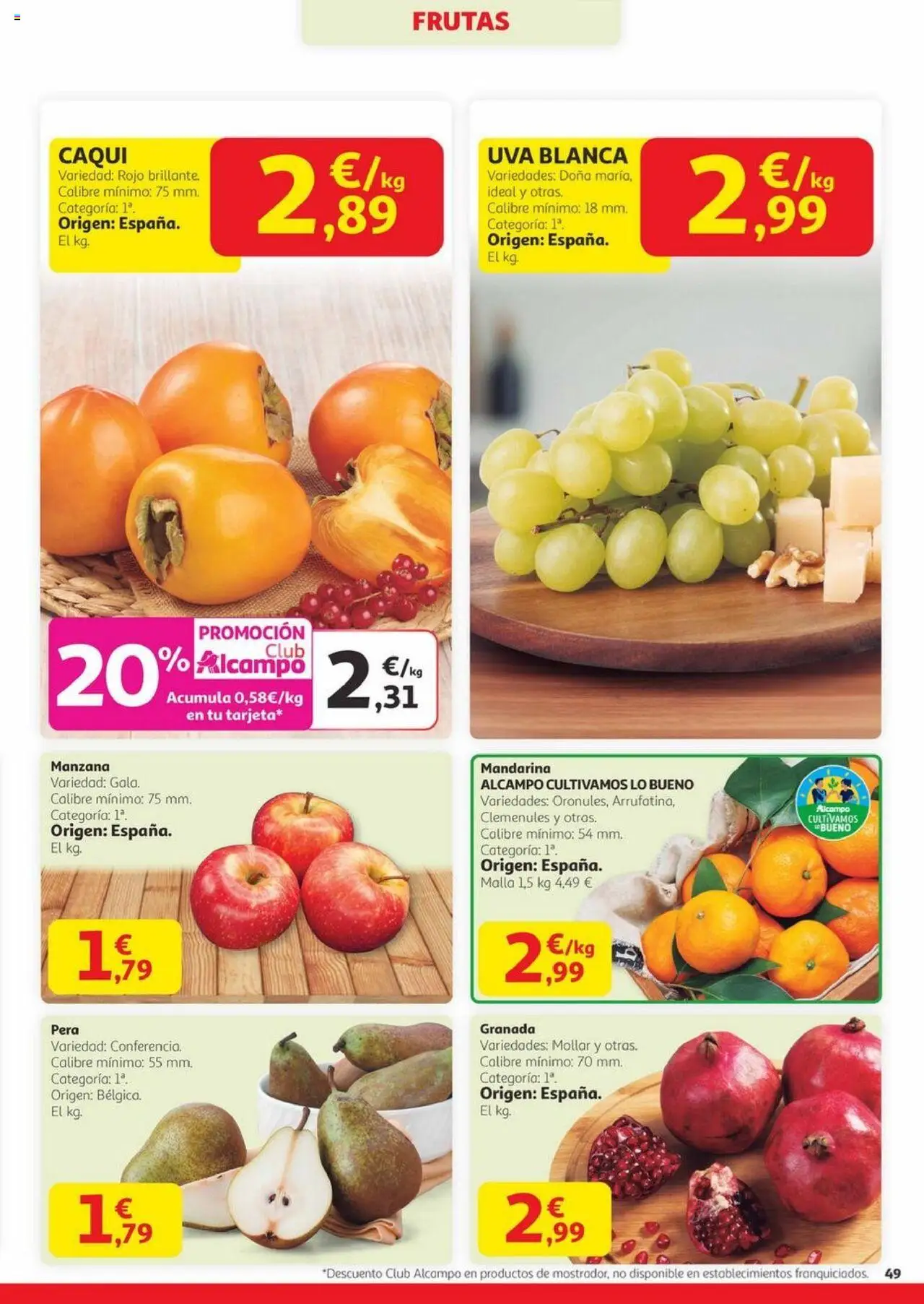 Alcampo - Canarias │ válido desde el 23.10.2025 | Página: 49 | Productos: Manzana