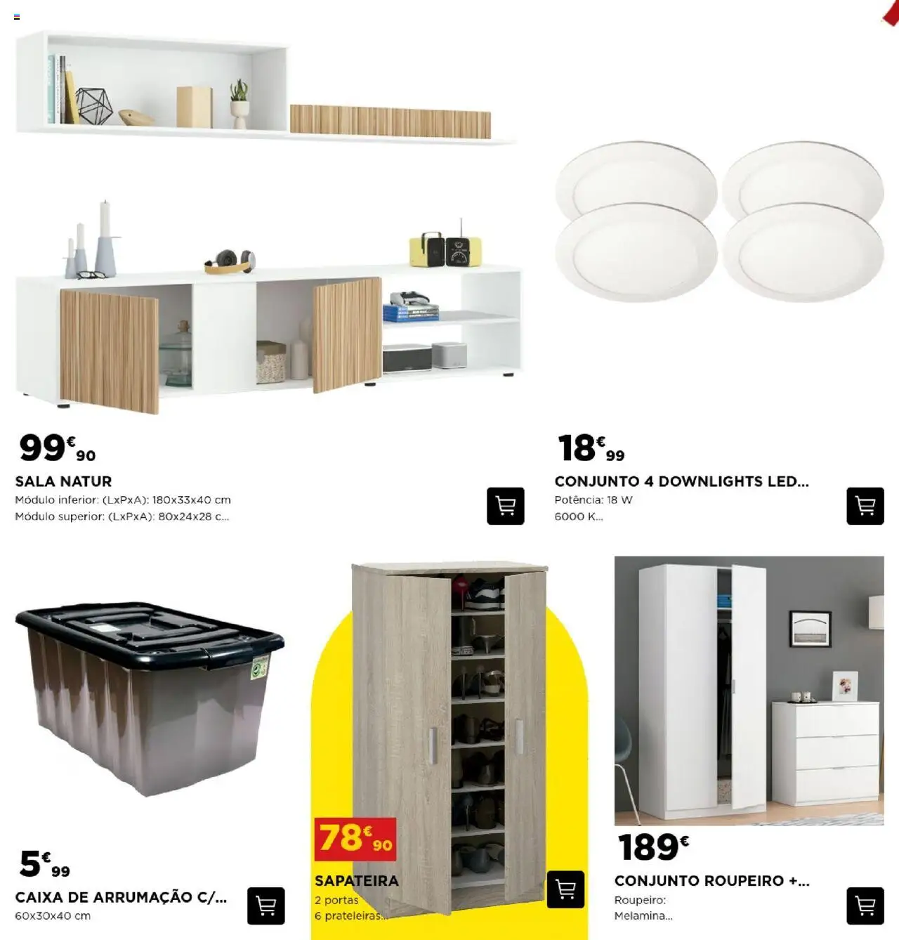 BricoMarché folheto │ válido de 06.09.2025 | Página: 5 | Produtos: Roupeiro, Portas, Caixa, Sapateira