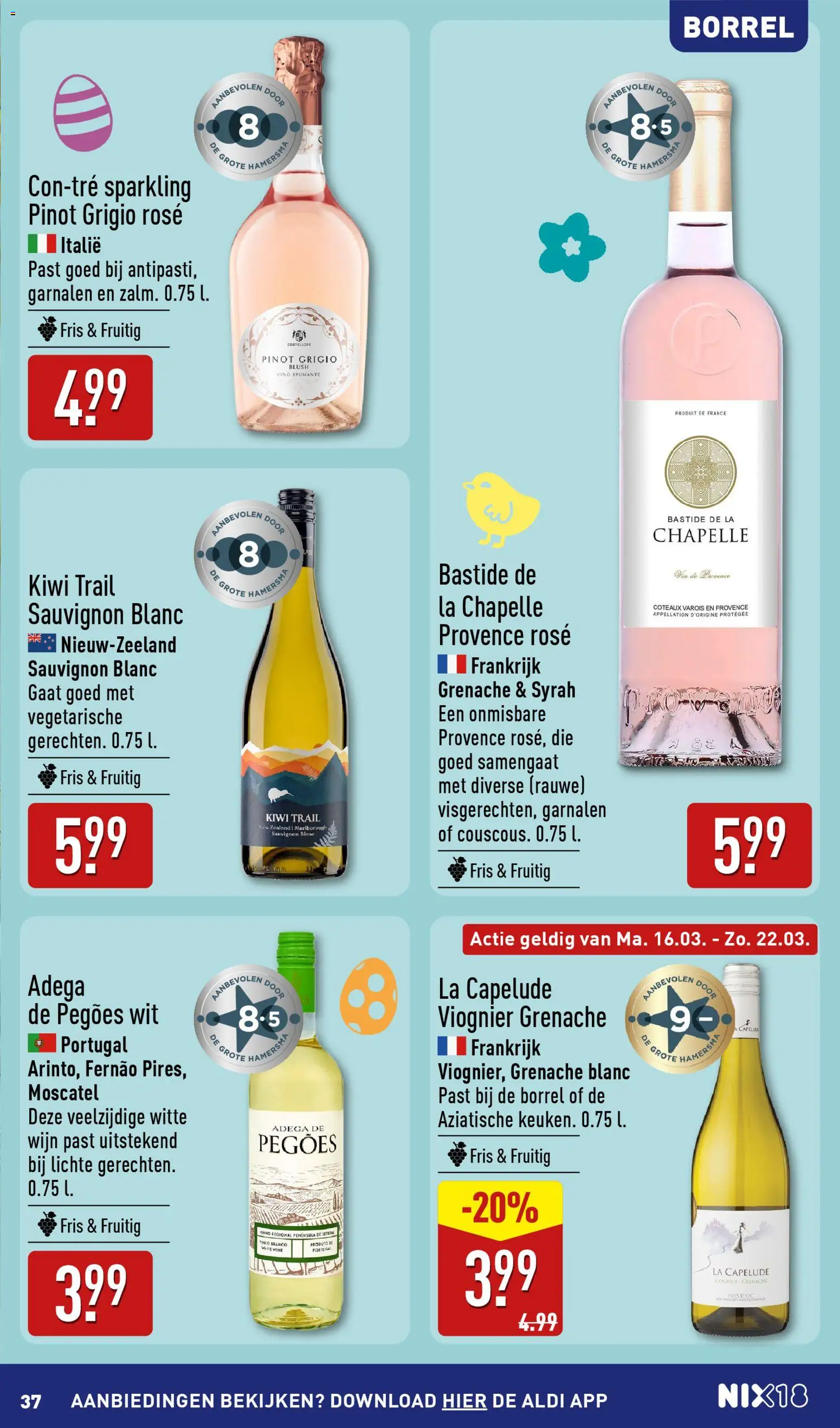 {H1} | Pagina: 37 | Producten: Wijn, Kiwi, La, Blush