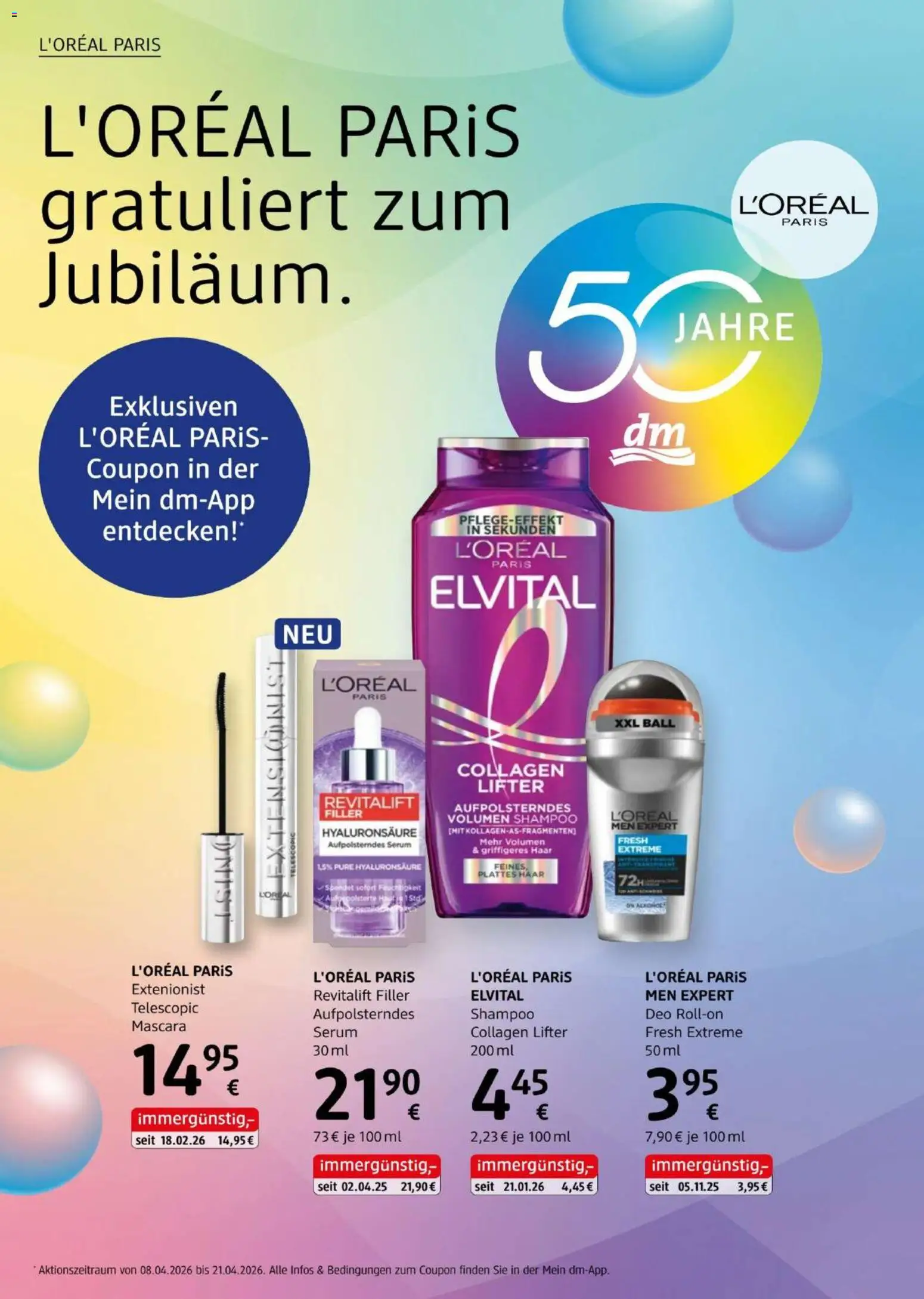 dm drogerie markt Journal April 2026 gültig ab 09.04.2026 | Seite: 8 | Produkte: Shampoo
