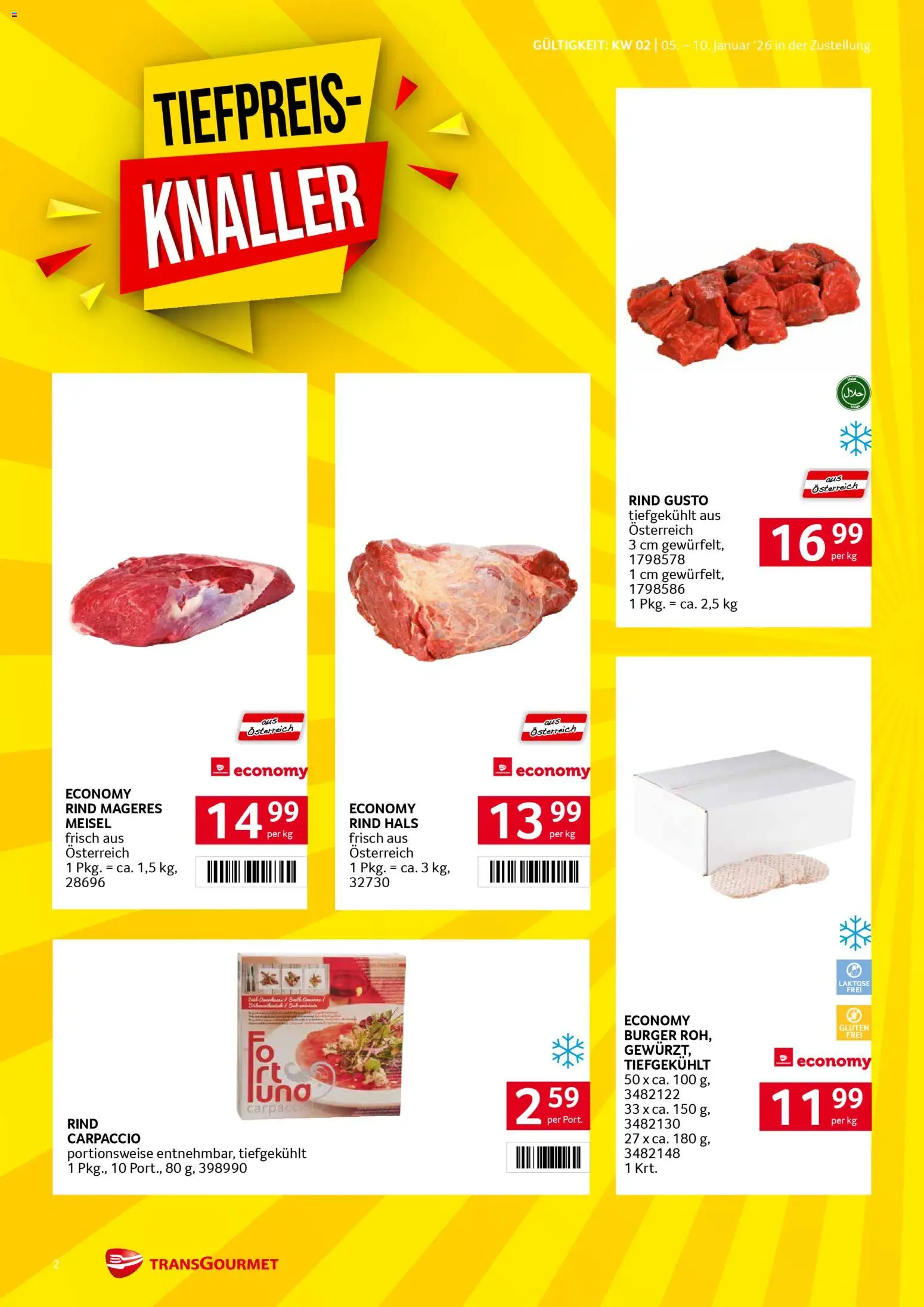 Transgourmet Zustellaktion gültig ab 05.01.2026 | Seite: 2