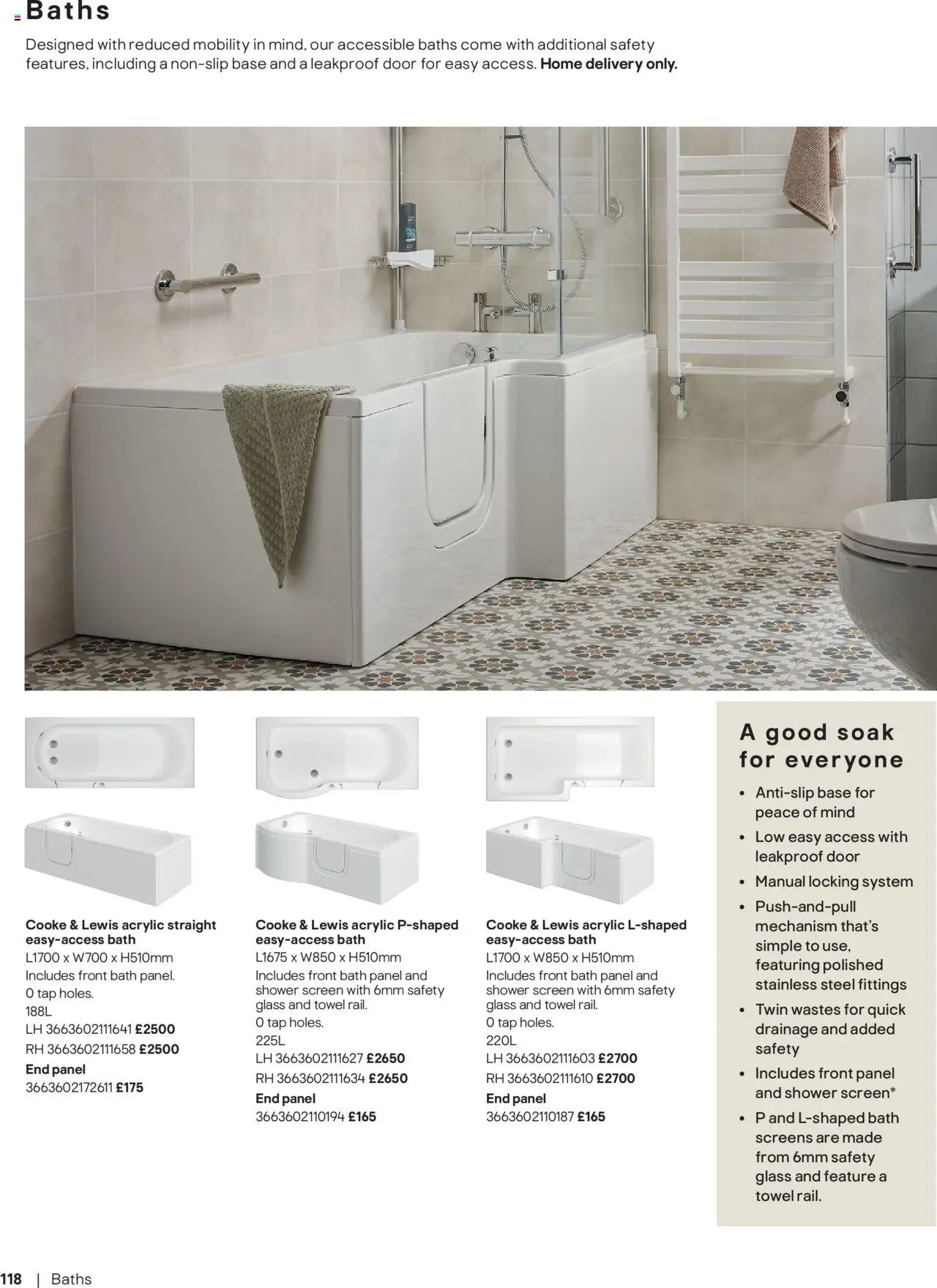  | Page: 118 | Products: Bath, Shower, Door, Towel