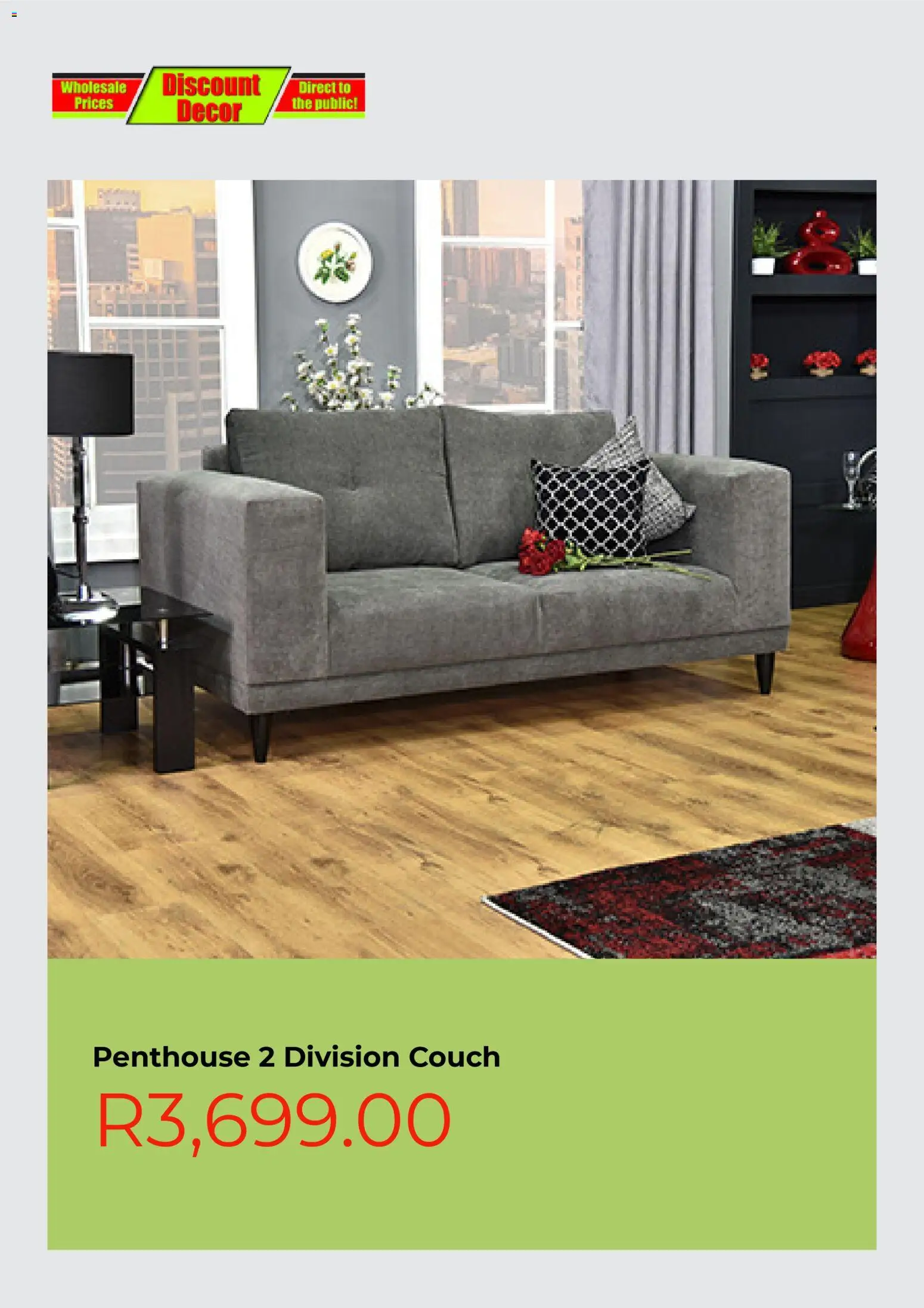 New Discount Decor catalogue – valid from 23.12.2025 | Page: 3 | Products: Couch