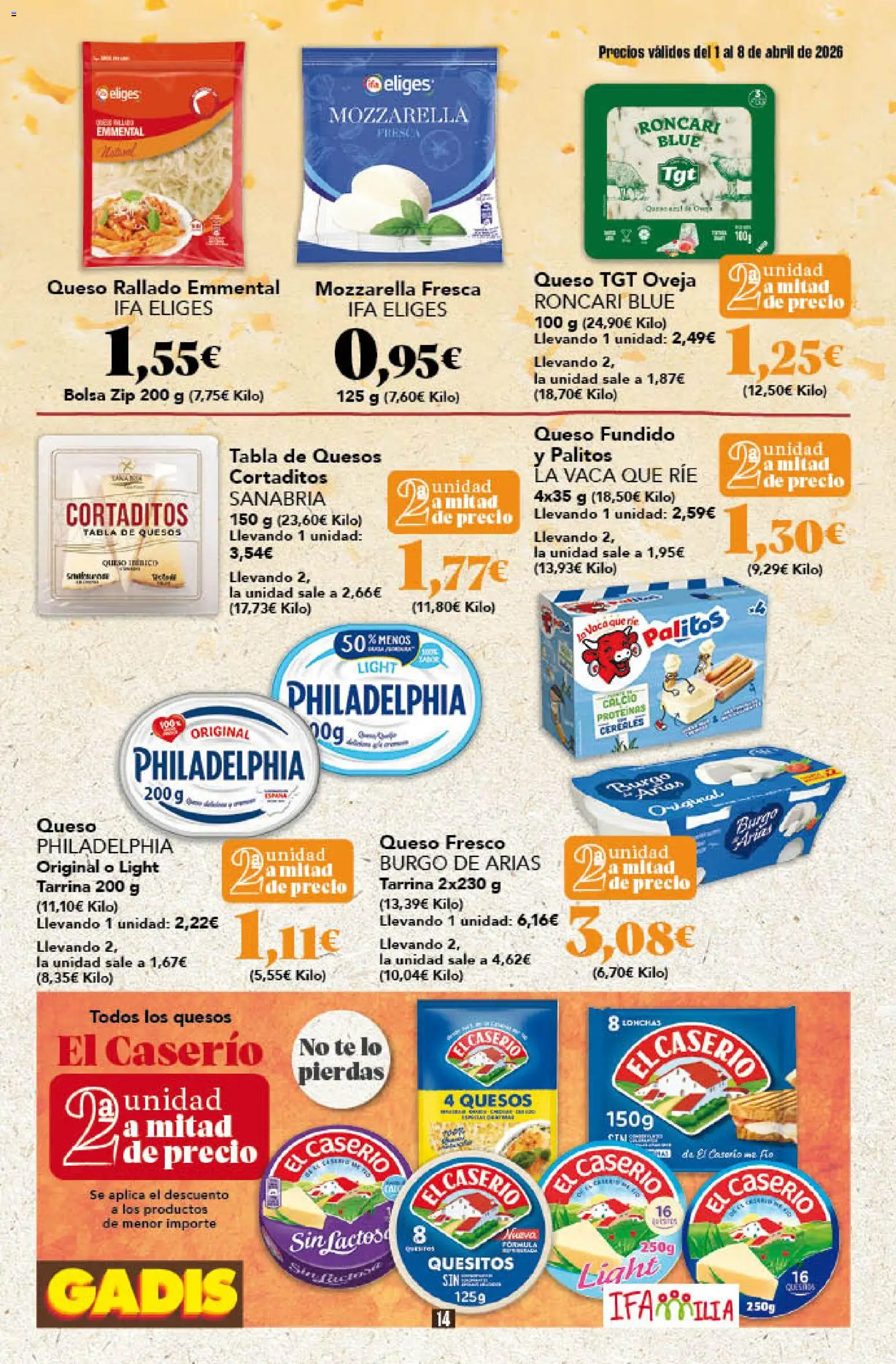 Gadis folleto │ válido desde el 01.04.2026 | Página: 14