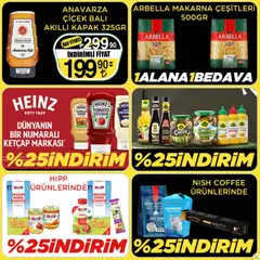 17.04.2026 tarihinden itibaren geçerli olan Sarıyer kataloğu önizlemesi | Sayfa: 21 | Ürünler: Raf, Hardal, Makarna, Ketçap