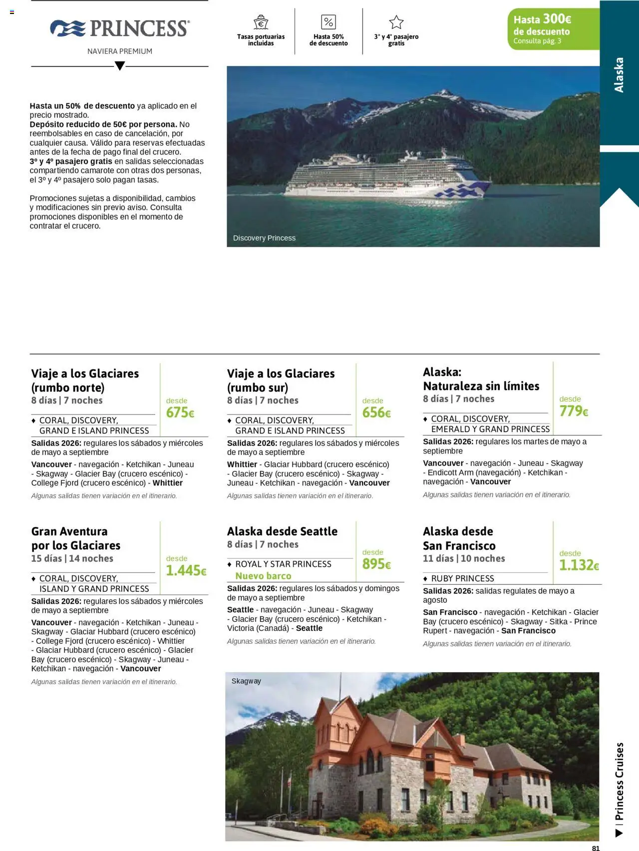 Viajes El Corte Inglés - Crucero Fantástico │ válido desde el 16.09.2025 | Página: 81 | Productos: Navegación