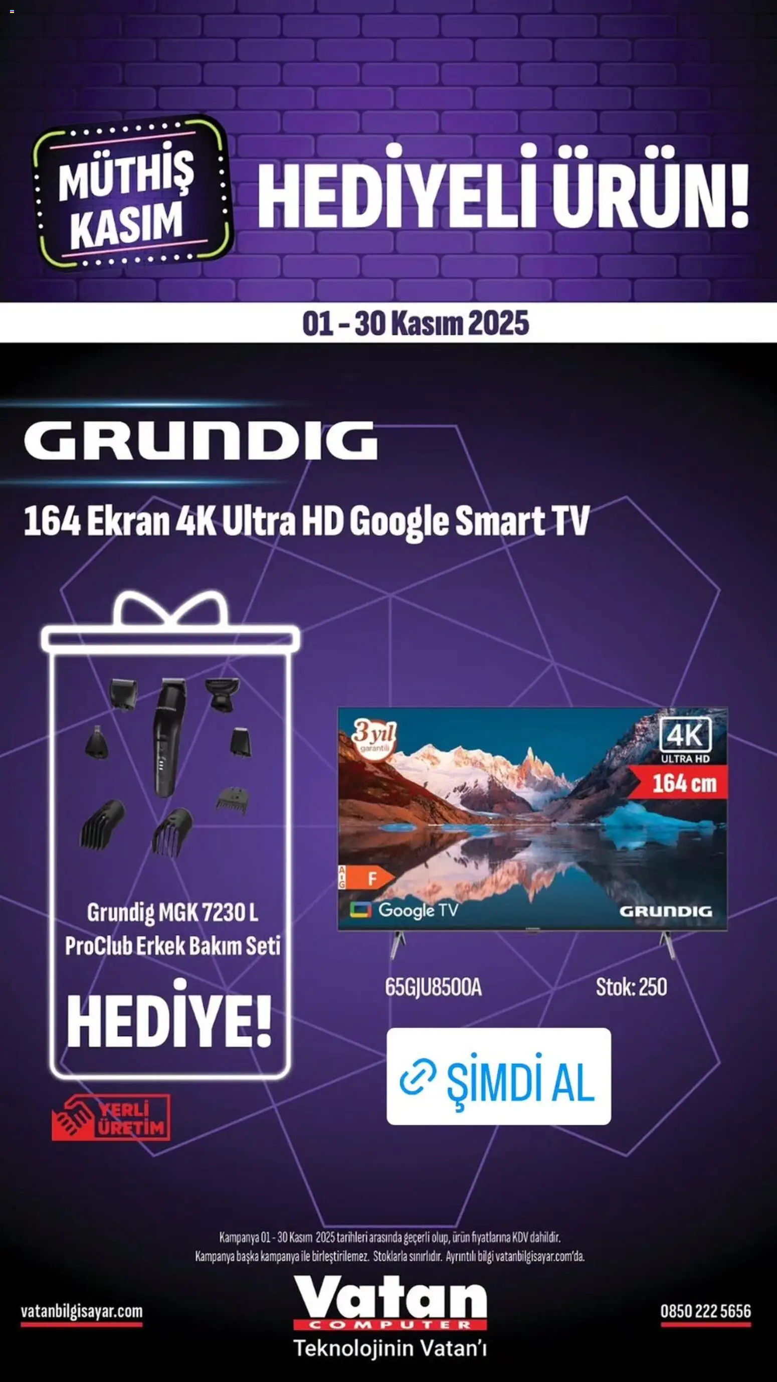 Vatan Bilgisayar Black Friday - 01.11.2025 tarihinden itibaren geçerlidir | Sayfa: 6 | Ürünler: TV