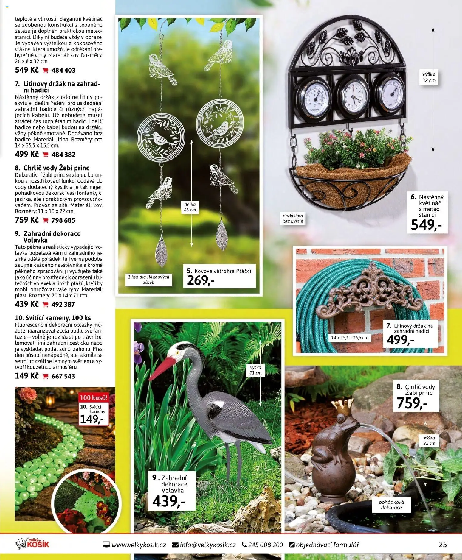 Velký Košík katalog březen 2026 od 01.03.2026 | Strana: 25 | Produkty: Kabel, Hadice, Květináč, Dekorace