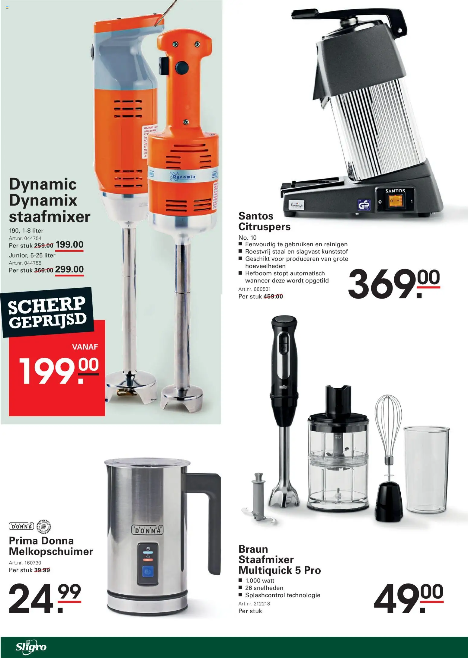 {H1} | Pagina: 82 | Producten: Melkopschuimer