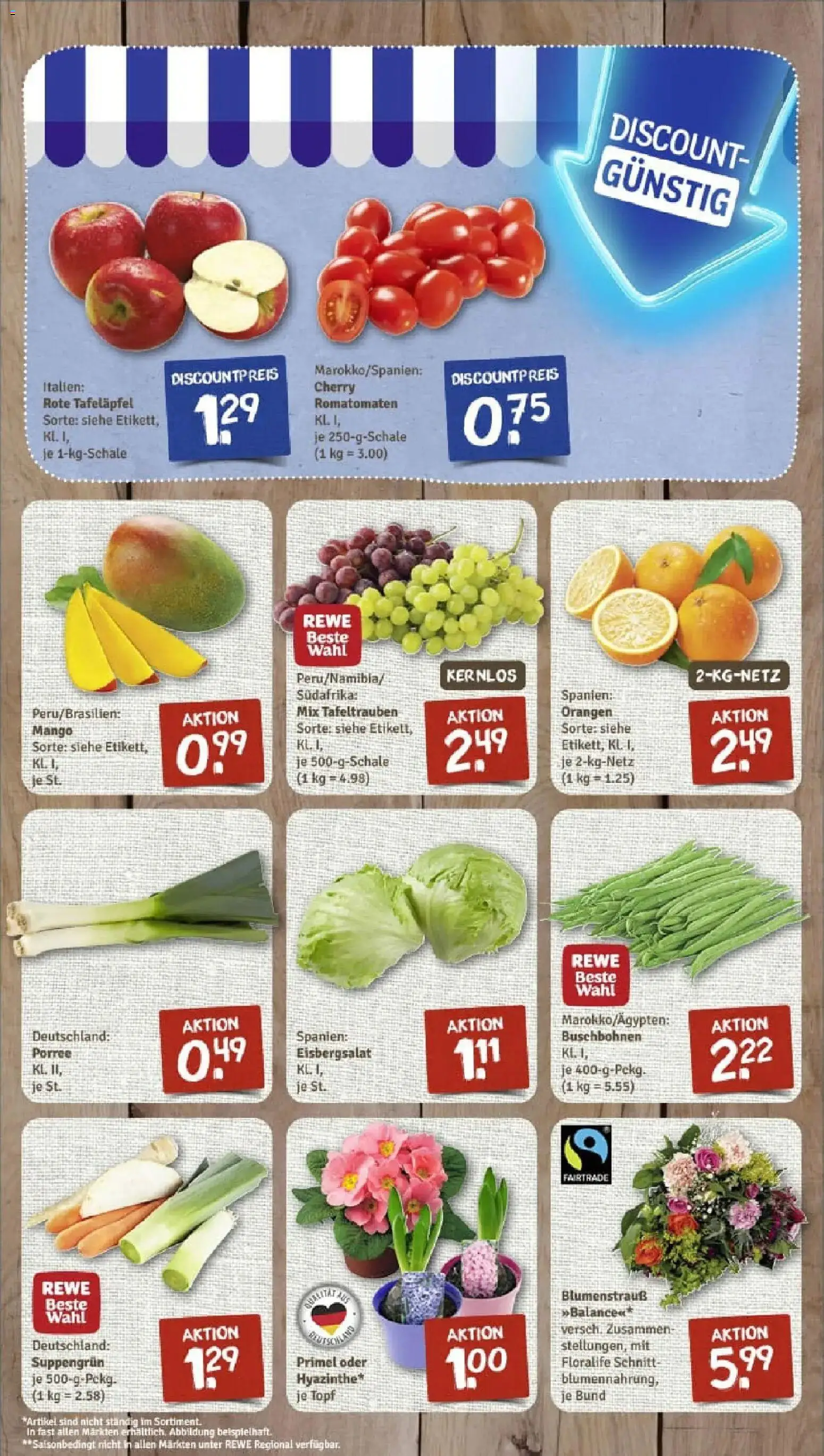Rewe prospekt Rastatt	 – gültig ab 18.01.2026 | Seite: 3 | Produkte: Orangen, Eisbergsalat, Mango