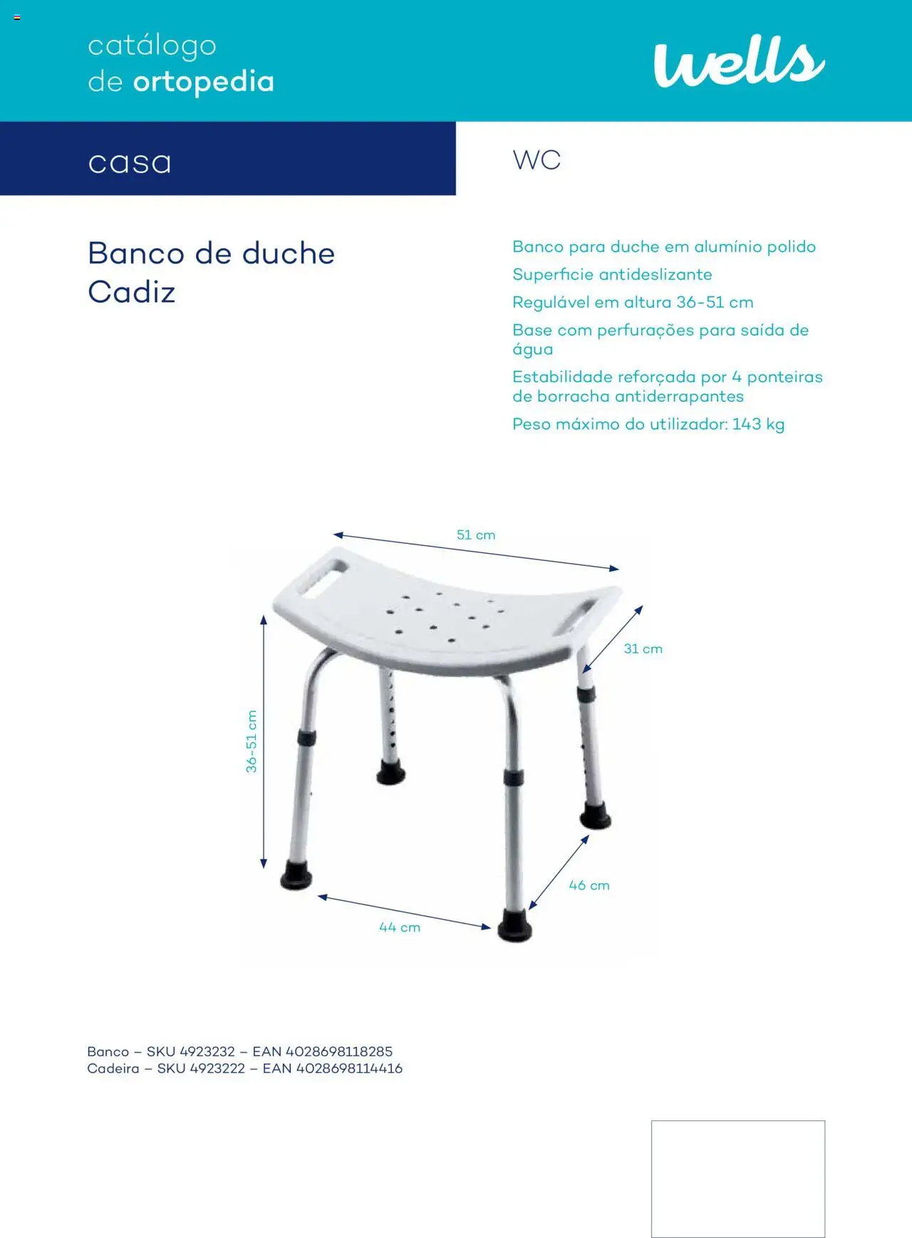Well’s Catálogo de Ortopedia │ válido de 12.02.2024 | Página: 128