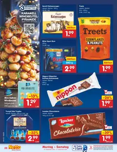 Netto Marken-Discount Prospekt 	 ab 22.12.2025 gültig | Seite: 28 | Produkte: Rum, Ritter sport, Sahne