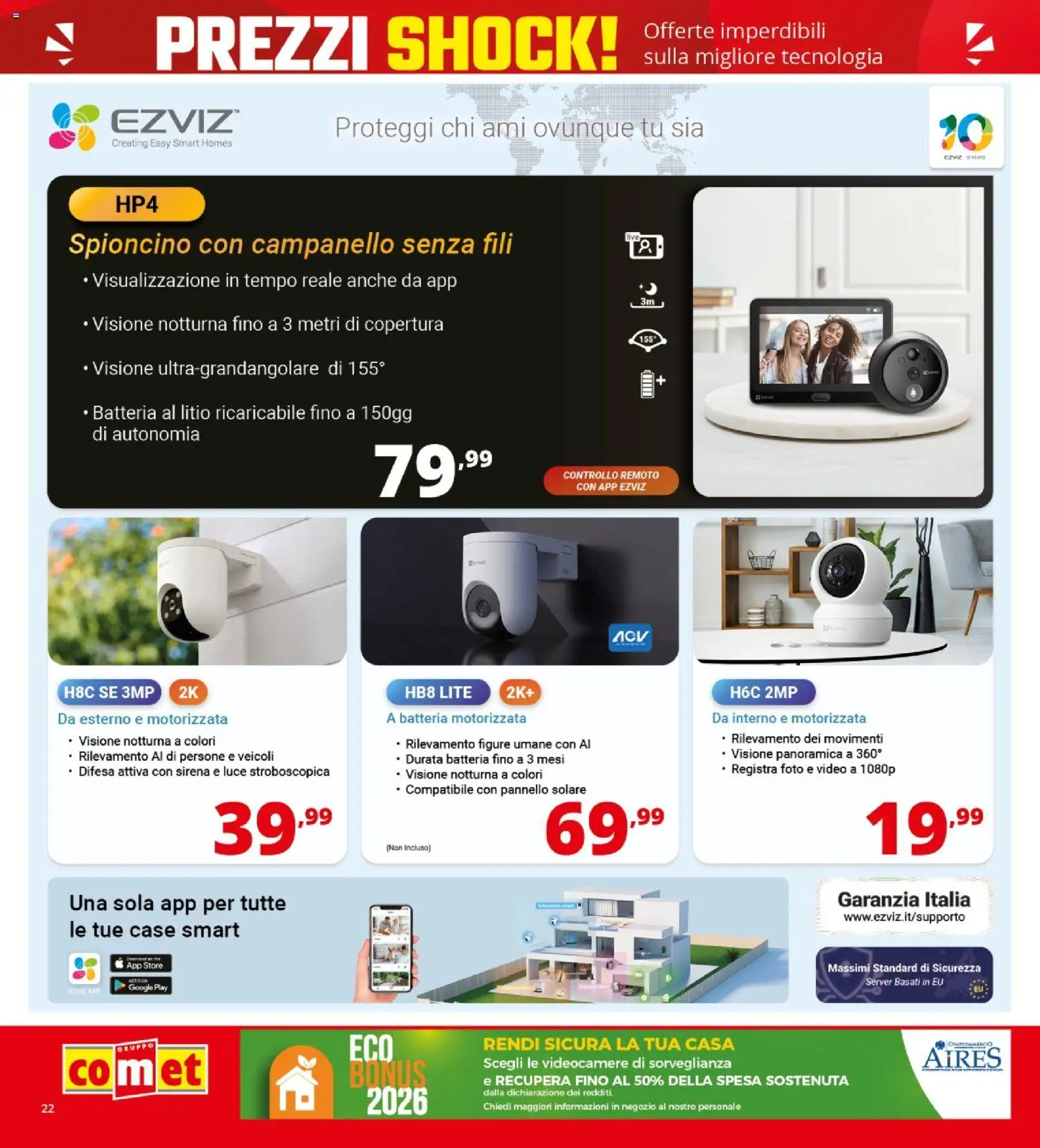 Volantino Comet del 23.04.2026 | Pagina: 22 | Prodotti: Video, Batteria