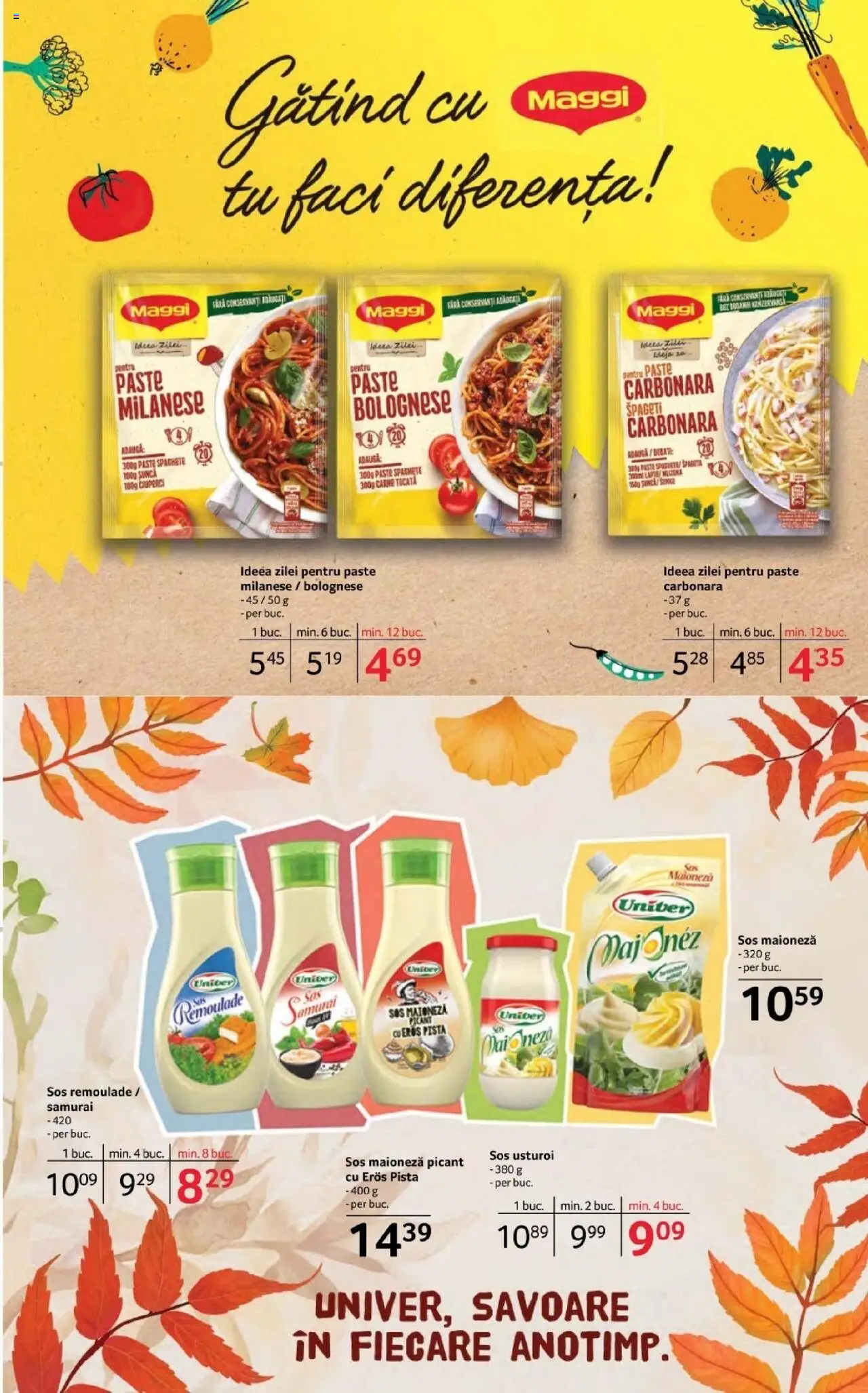 Noul catalog Selgros – valabil de la 17.10.2025 | Pagină: 21 | Produse: Ciuperci, Șuncă, Paste, Sos