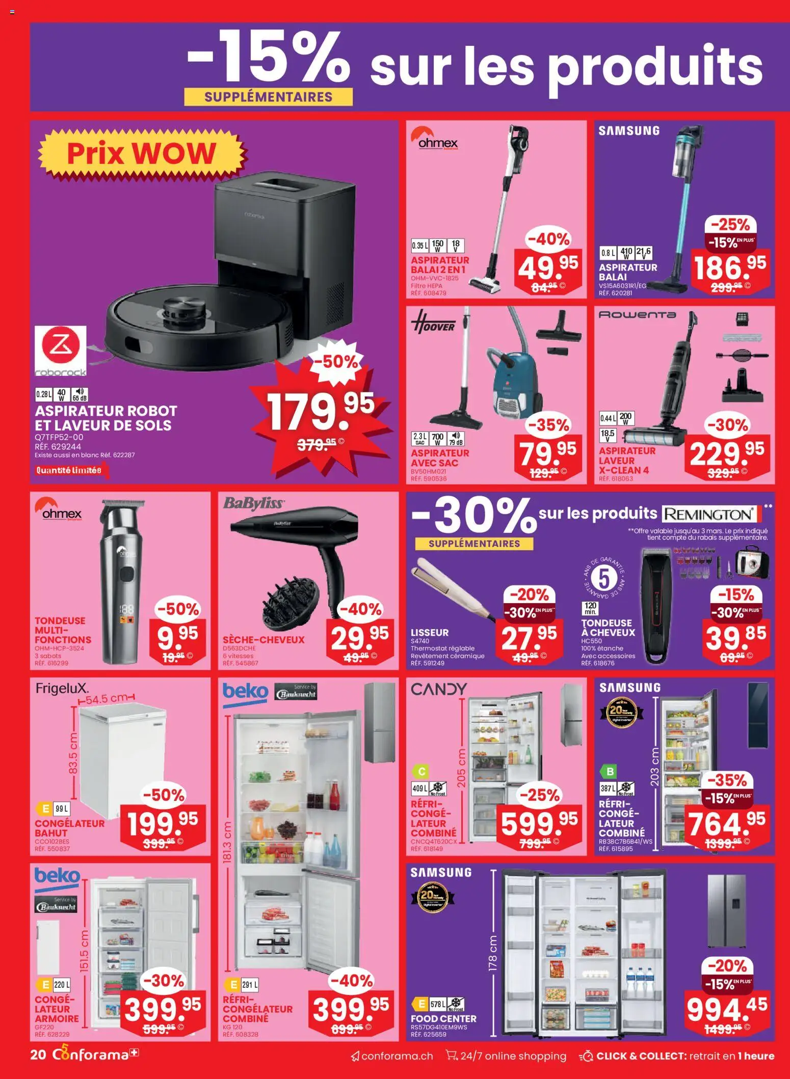 Conforama Aktionen FR – gültig ab 25.02.2026 | Seite: 20 | Produkte: Samsung