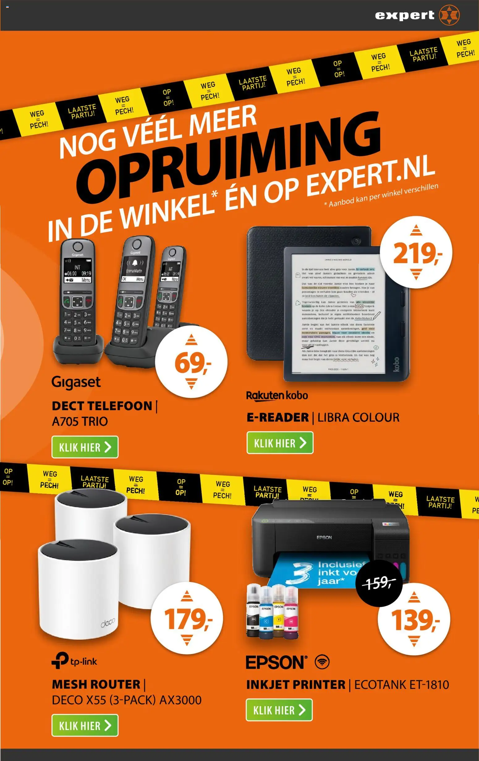 {H1} | Pagina: 11 | Producten: Router, Telefoon, Printer, Was