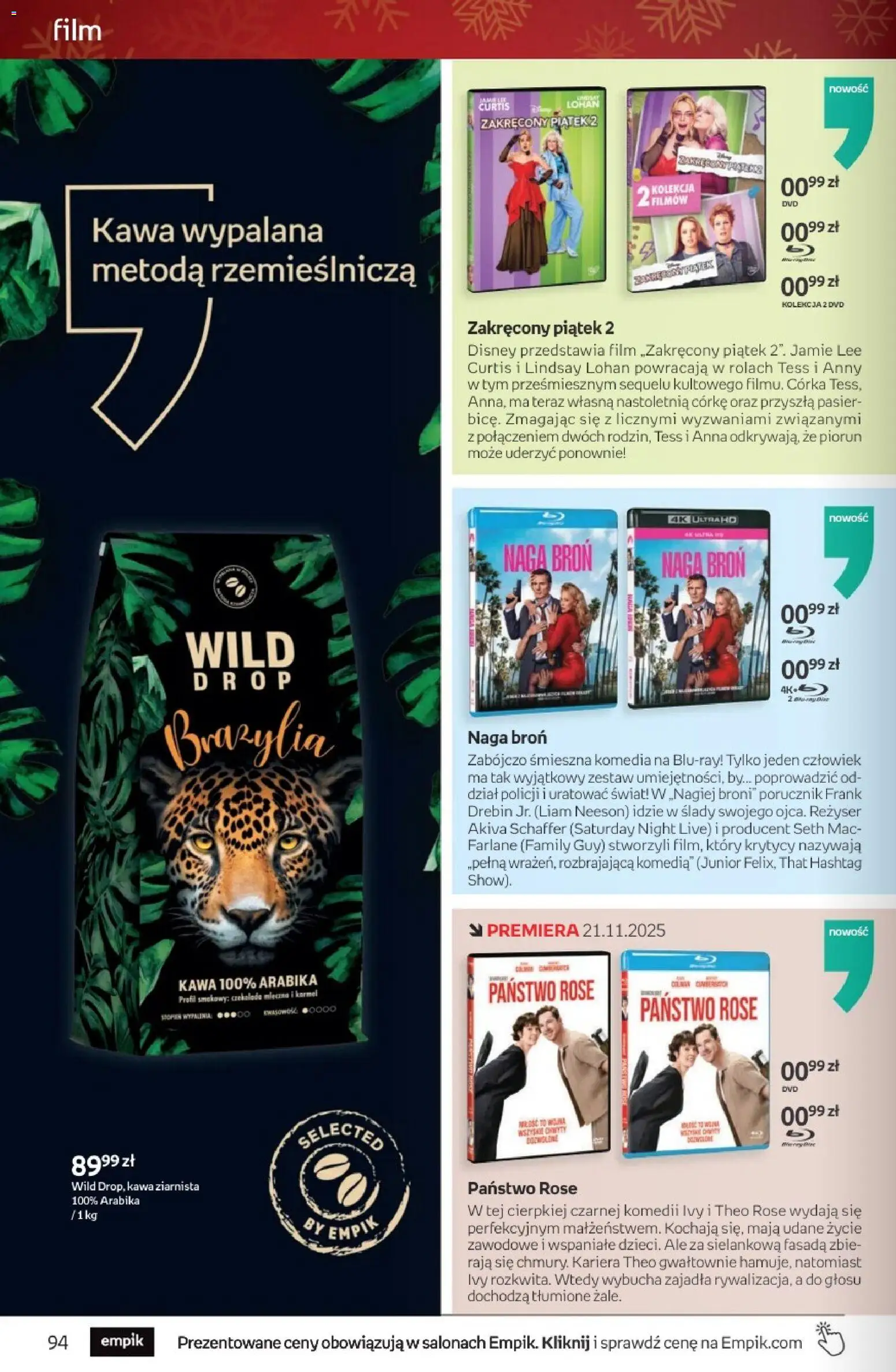 Empik Black Friday od 12.11.2025 | Strona: 94 | Produkty: Kawa ziarnista, Kawa
