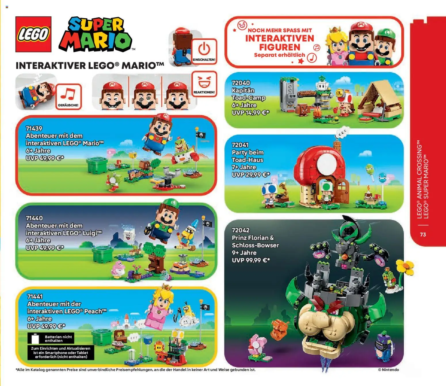 Lego Katalog März - Juni gültig ab 01.03.2026 | Seite: 73 | Produkte: Smartphone, Tablet