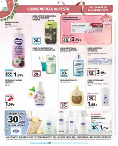 Anteprima del volantino Ipercoop volantino valido a partire dal 26.03.2026 | Pagina: 27 | Prodotti: Detergente intimo, Detergente, Intimo, Data