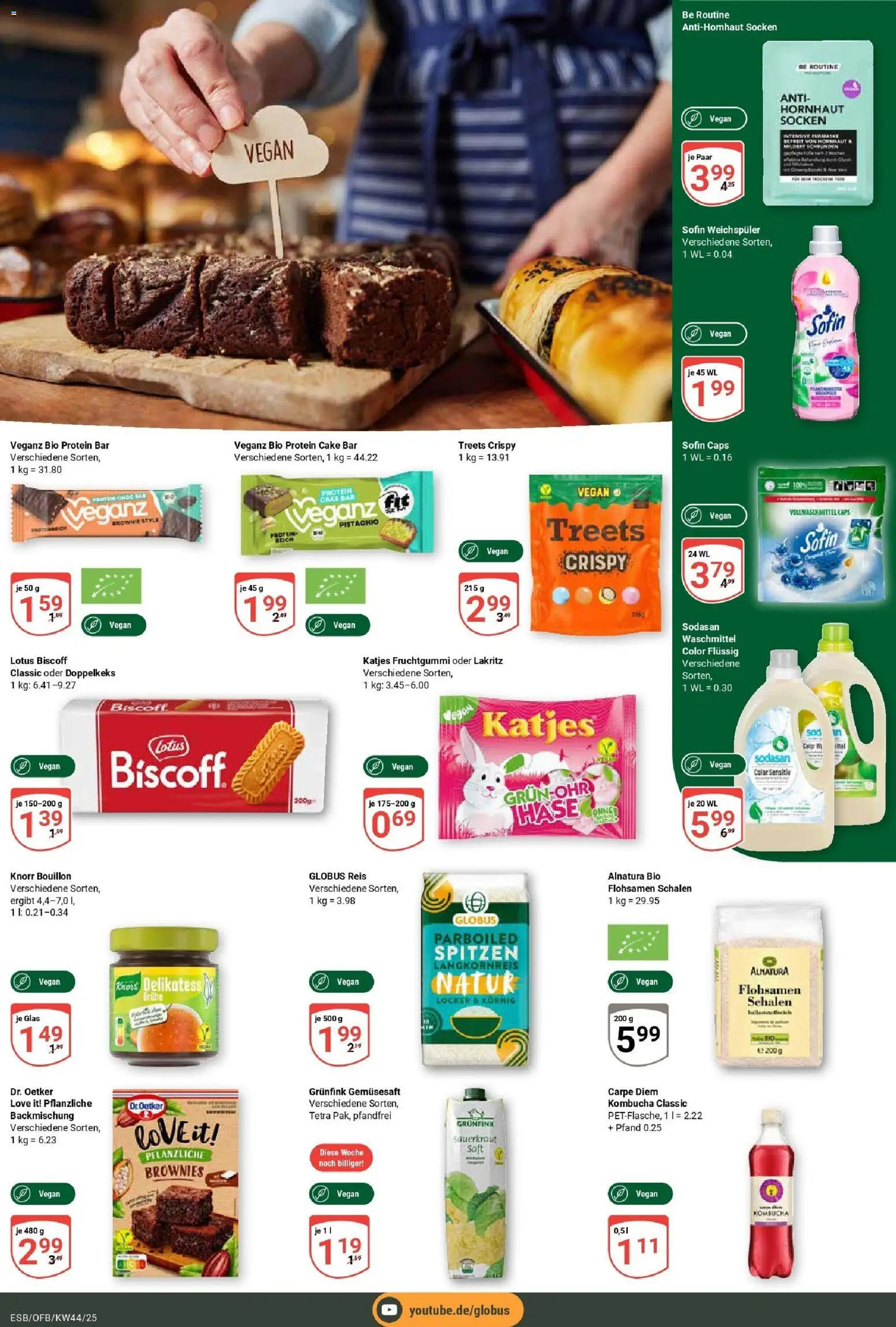 Globus prospekt Eschborn	 – gültig ab 26.10.2025 | Seite: 15 | Produkte: Weichspüler, Socken, Saft, Reis