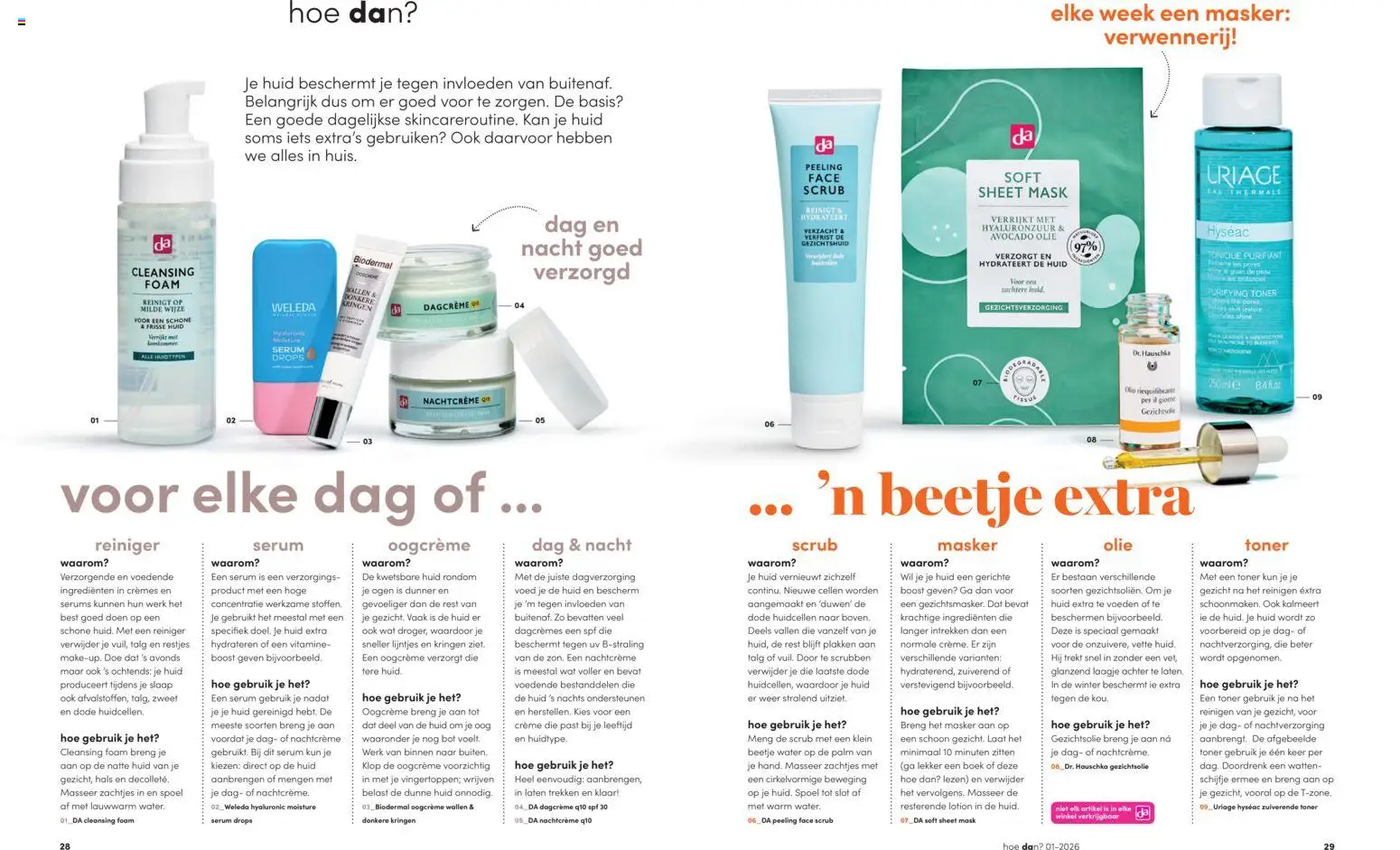 {H1} | Pagina: 15 | Producten: Kan, Boek, Toner, Masker