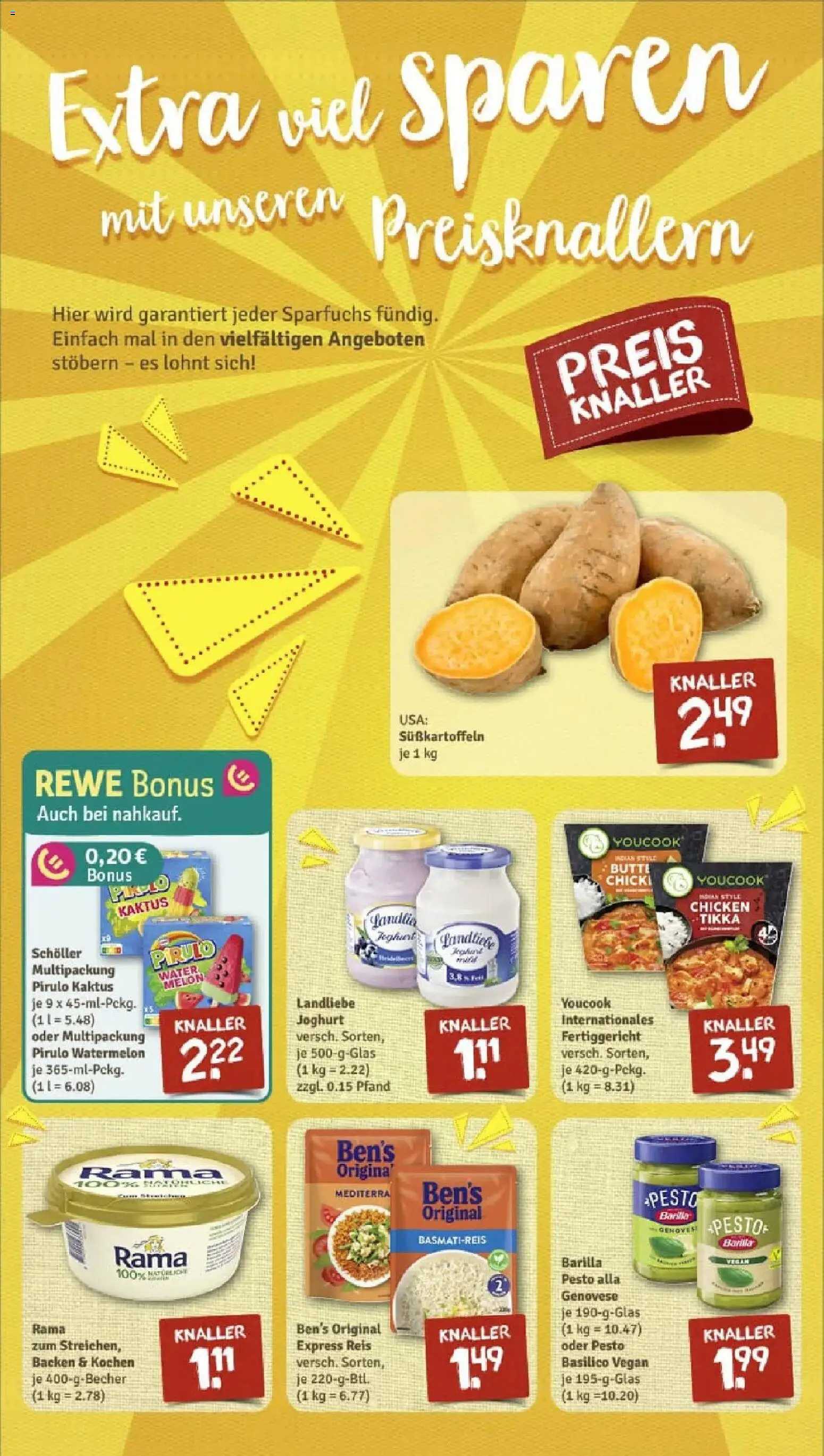 Rewe prospekt München	 – gültig ab 19.01.2026 | Seite: 2 | Produkte: Rama, Basmatireis, Joghurt, Landliebe joghurt