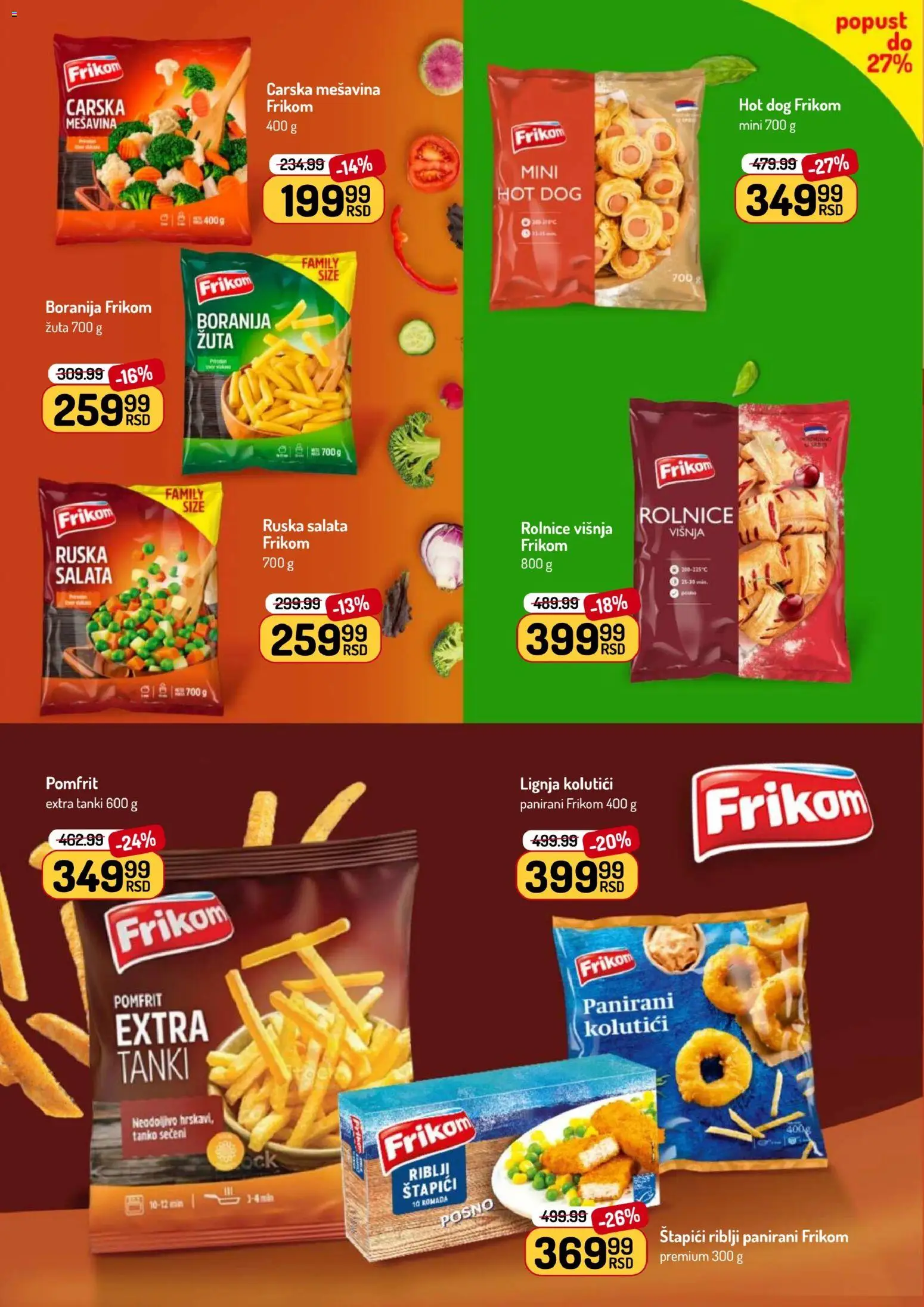 Aman katalog - važi od 16.02.2026 | Strana: 18 | Proizvode: Ruska salata, Boranija, Višnja, Hot dog