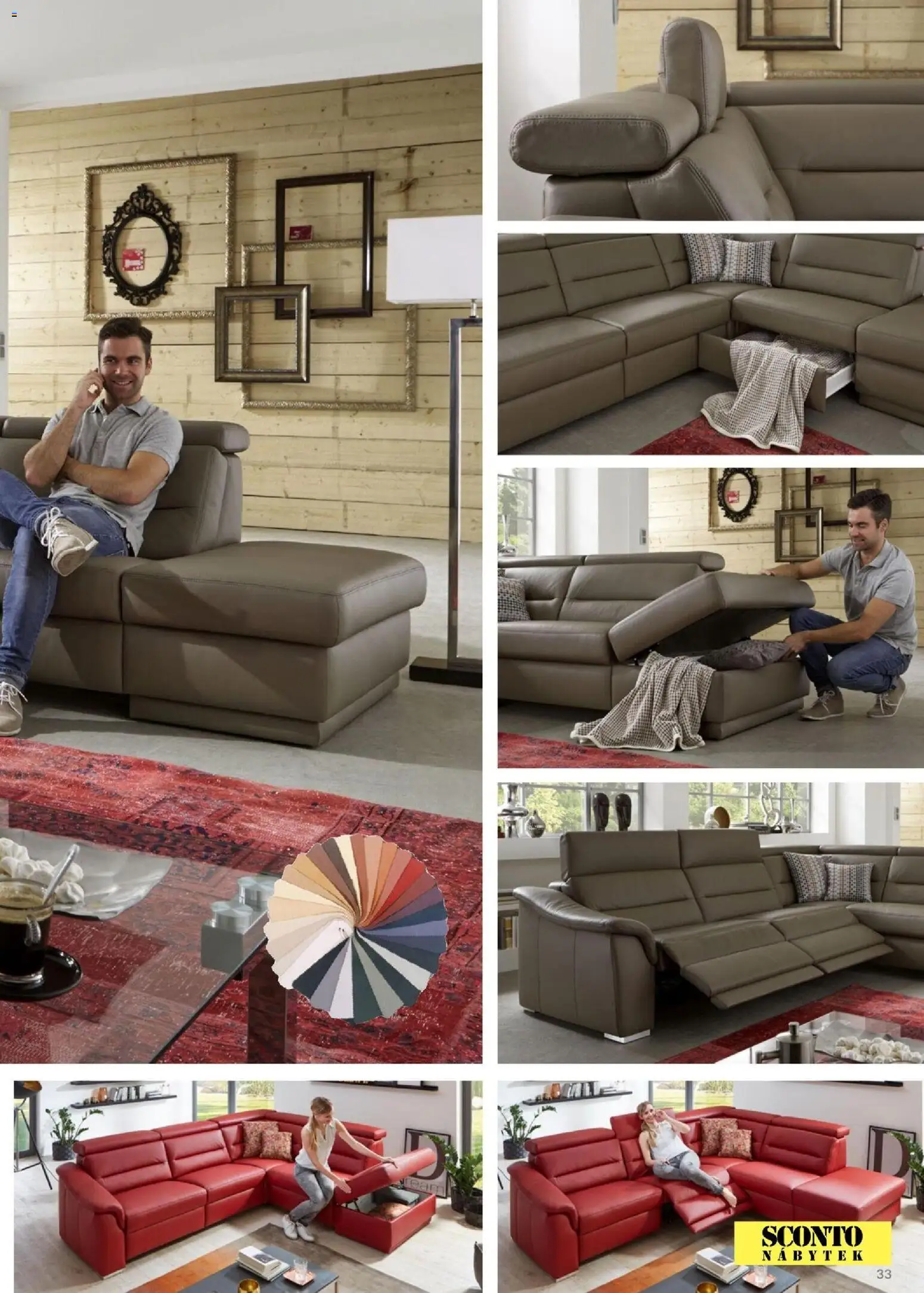 Sconto nábytek katalog - Sedačky Polipol od 01.01.2025 | Strana: 33 | Produkty: Nábytek