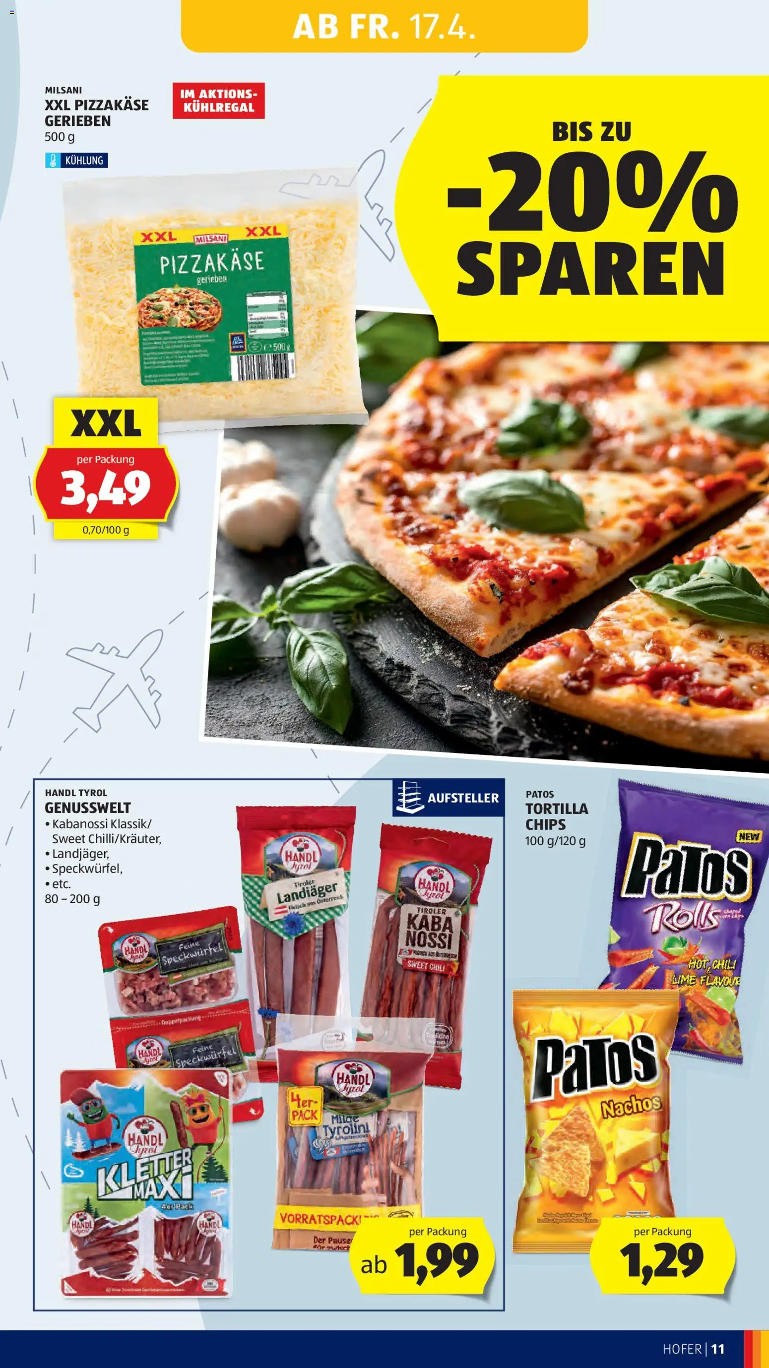 Hofer Flugblatt gültig ab 20.04.2026 | Seite: 13 | Produkte: Chips, Chili
