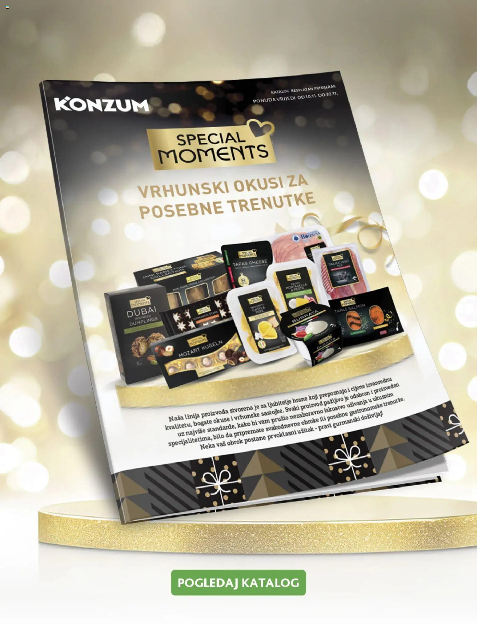 Konzum katalog | vrijedi od 19.11.2025 | Stranica: 52 | Proizvodi: Panettone, Pasta