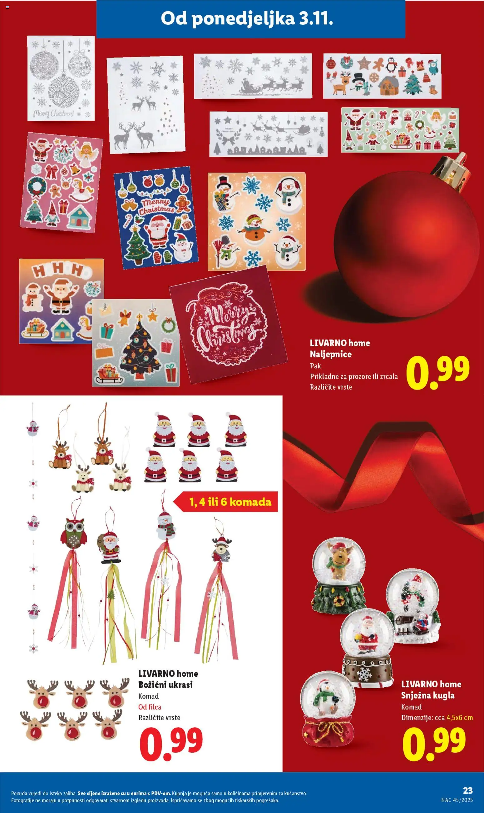Lidl katalog | vrijedi od 03.11.2025 | Stranica: 23