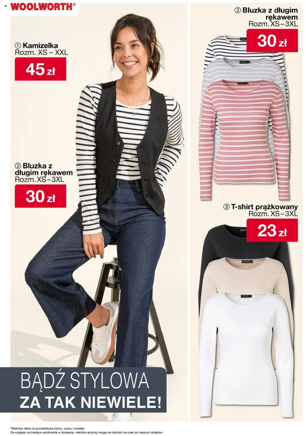 Woolworth Gazetka od 12.09.2025 | Strona: 4 | Produkty: Bluzka, Kamizelka