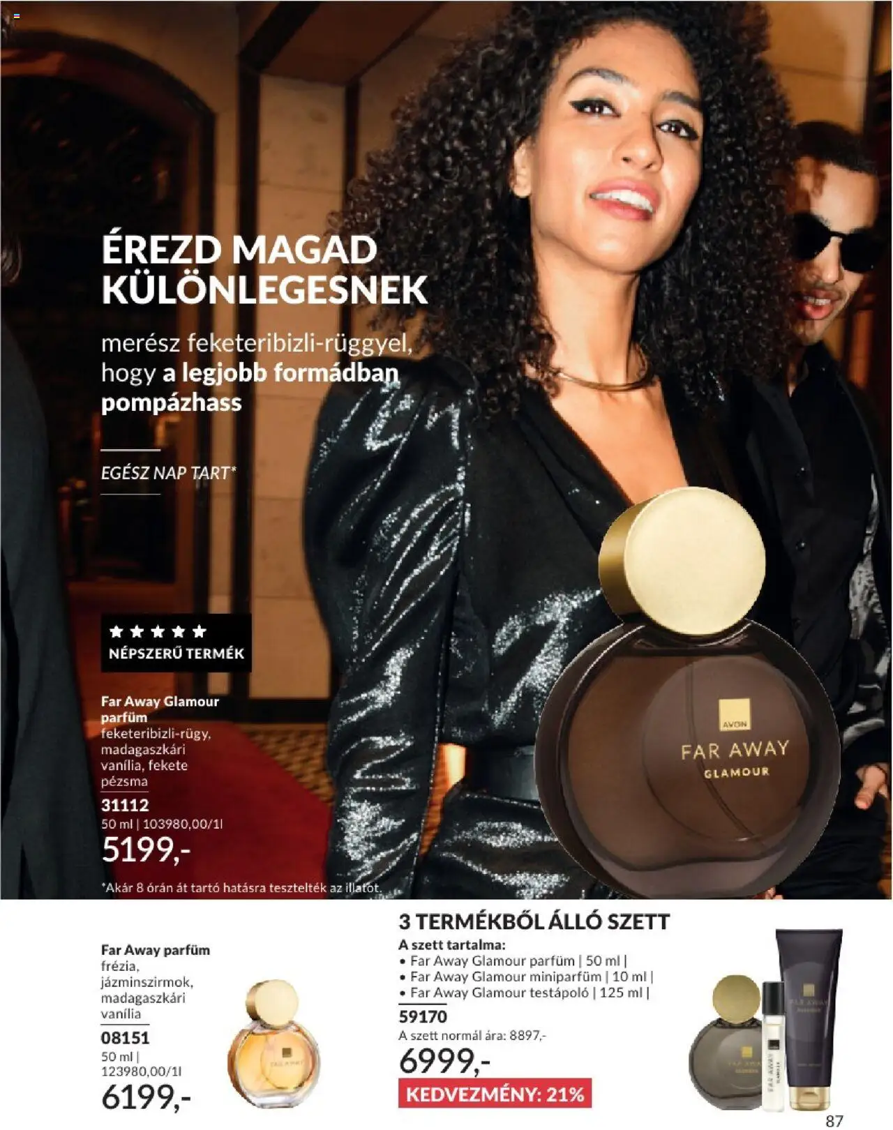 Avon akciós ujság - amely érvényes a következő dátumtól: 01.08.2025 | Oldal: 87