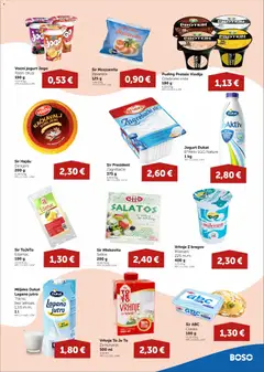 Boso - Katalog - Pregled kataloga iz trgovine Boso, vrijedi od 23.10.2025 | Stranica: 5 | Proizvodi: Protein puding, Sir, Jogurt, Mileram