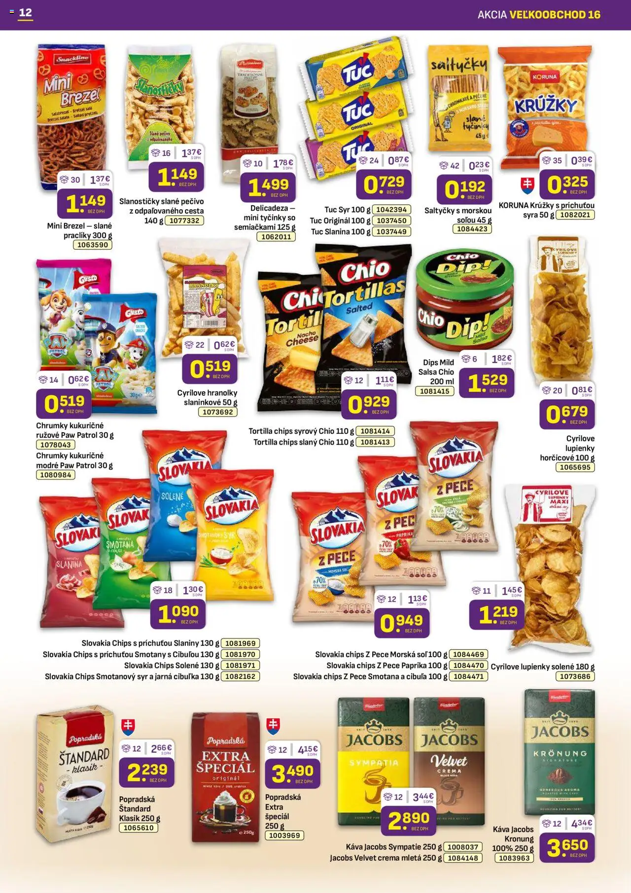 Libex leták │ platný od 11.08.2025 | Strana: 12 | Produkty: Paprika, Jarná cibuľka, Tortilla, Cibuľa