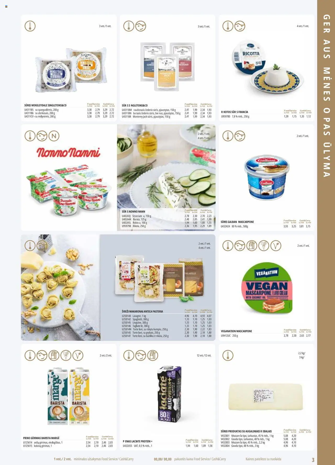 ePromo akcijos nuo 29.08.2025 | Puslapis: 3 | Prekių: Sūris, Makaronai