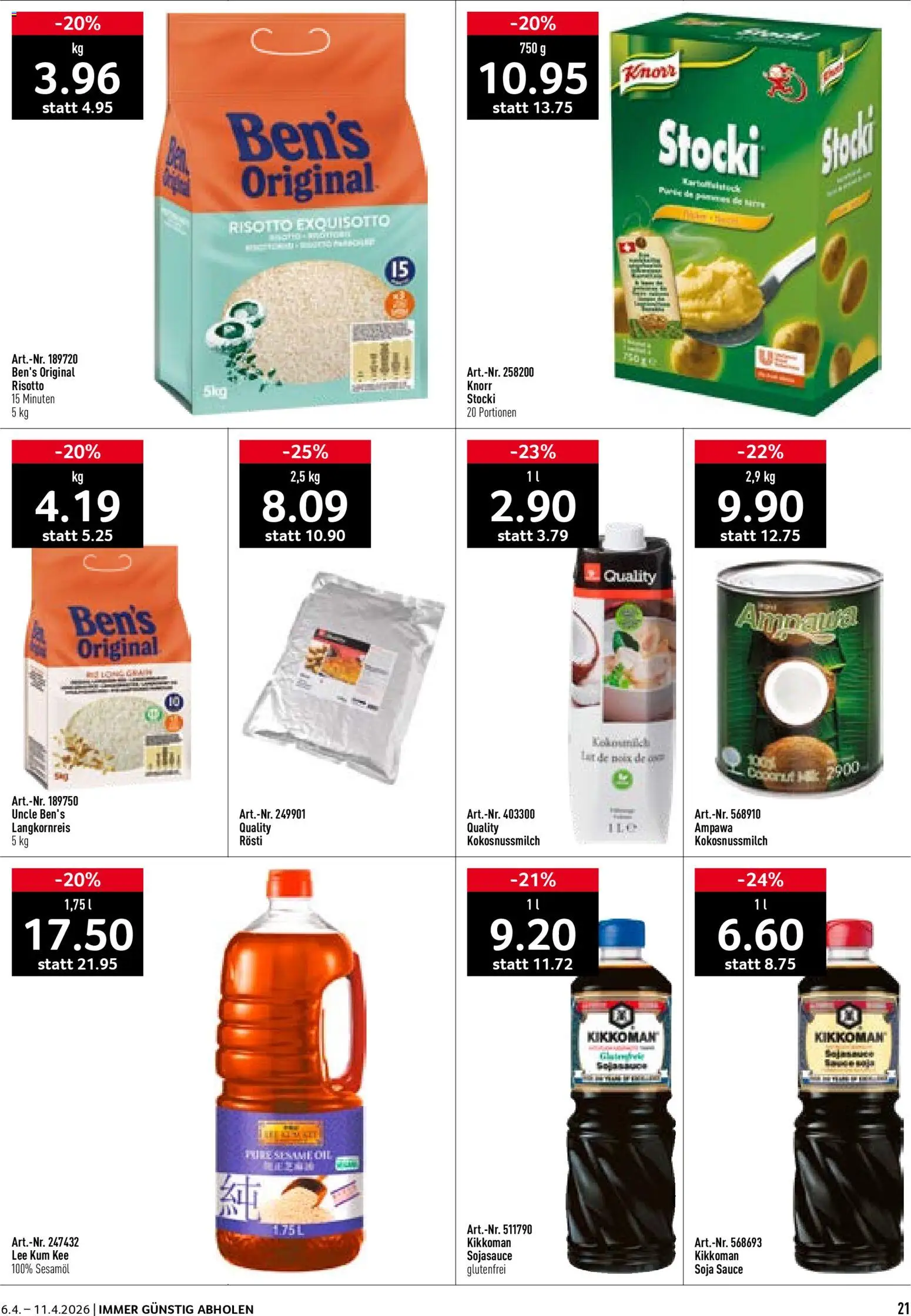 Prodega aktionen – gültig ab 06.04.2026 | Seite: 21