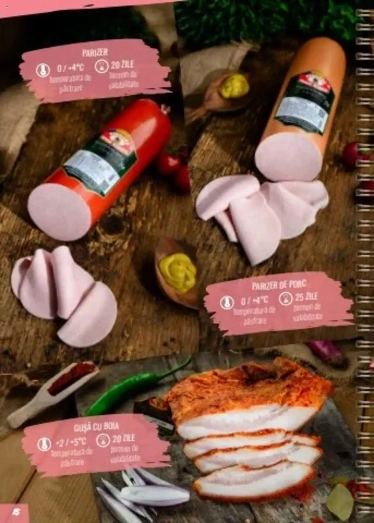 Sergiana catalog - Bunătățuri fierte – valabil de la 01.02.2025 | Pagină: 7 | Produse: Parizer