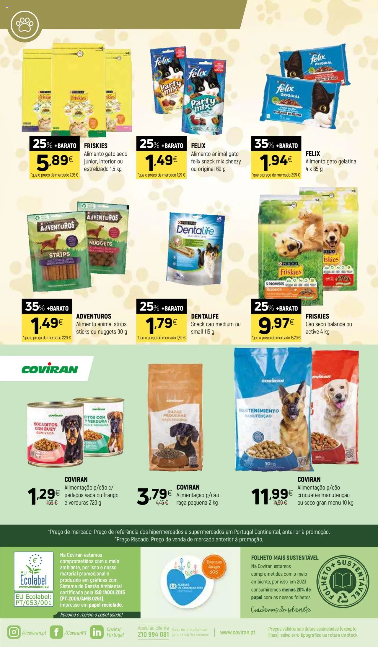 Coviran folheto │ válido de 17.06.2025 | Página: 20 | Produtos: Frango, Gelatina, Nuggets