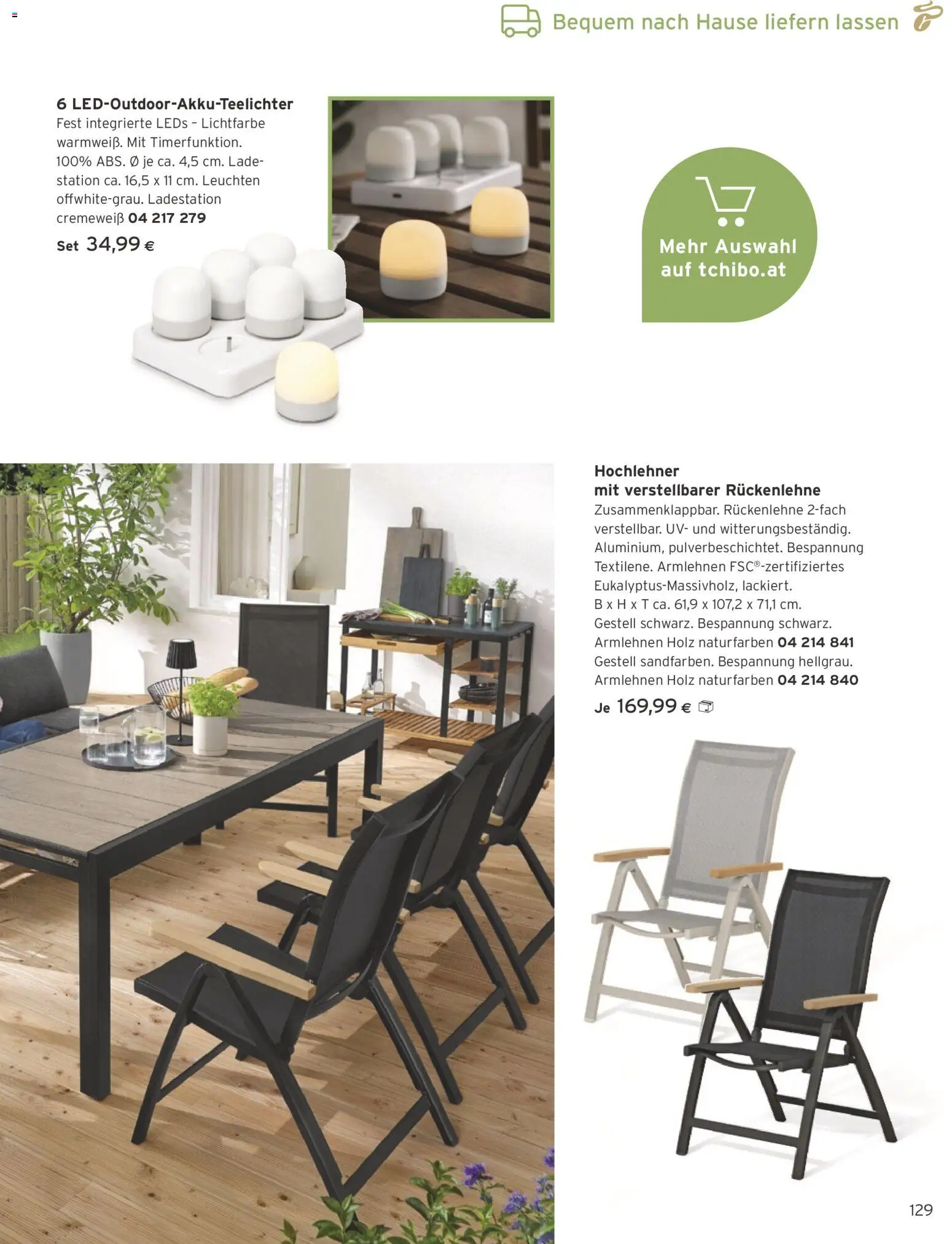 Tchibo Eduscho - Katalog April 2026 gültig ab 01.04.2026 | Seite: 129