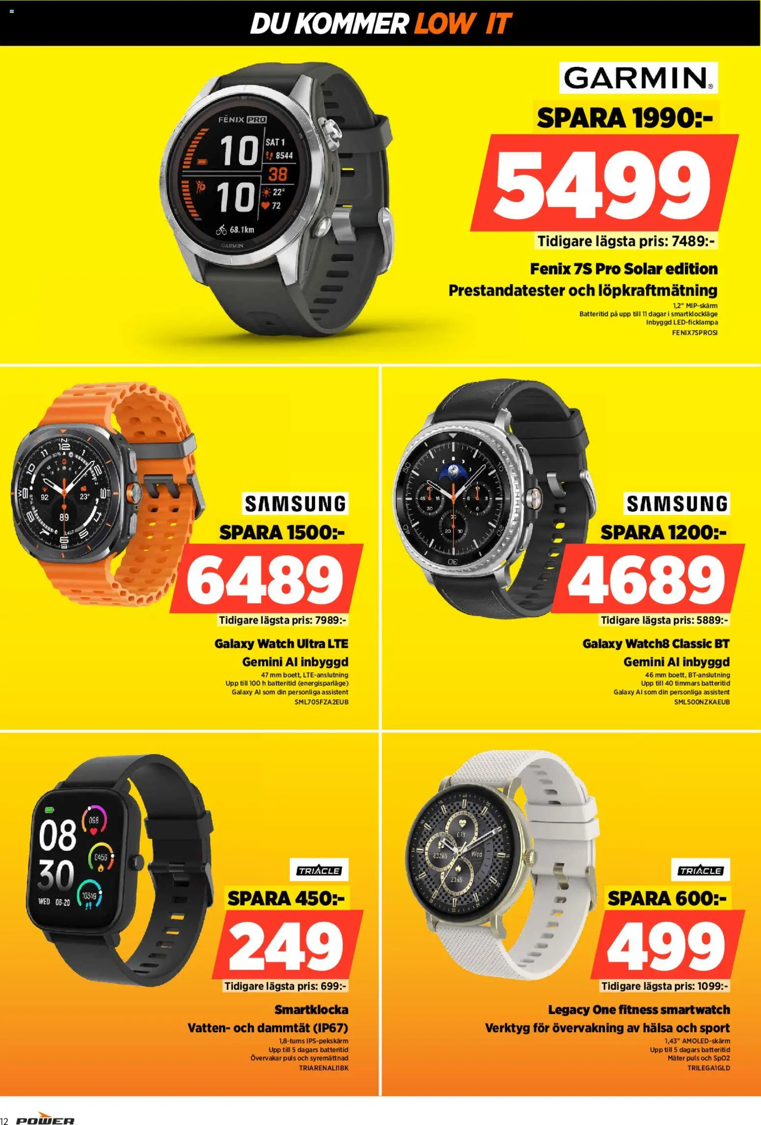 Power reklamblad aktuell från 05.01.2026 | Sida: 12