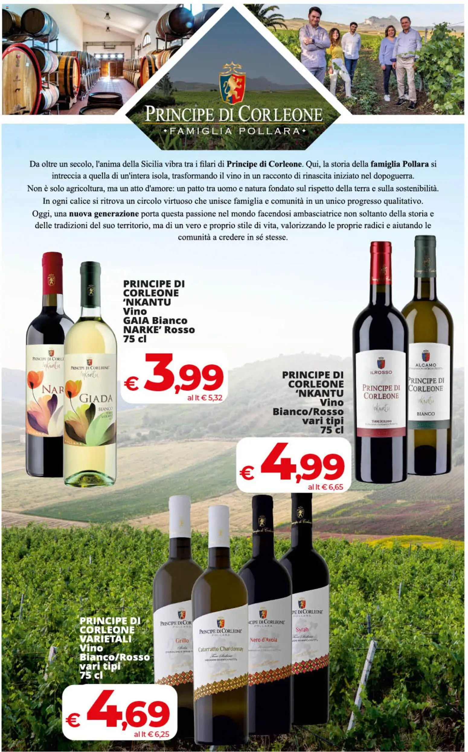 Volantino COOP del 17.03.2026 | Pagina: 29 | Prodotti: Calice, Vino, Terra