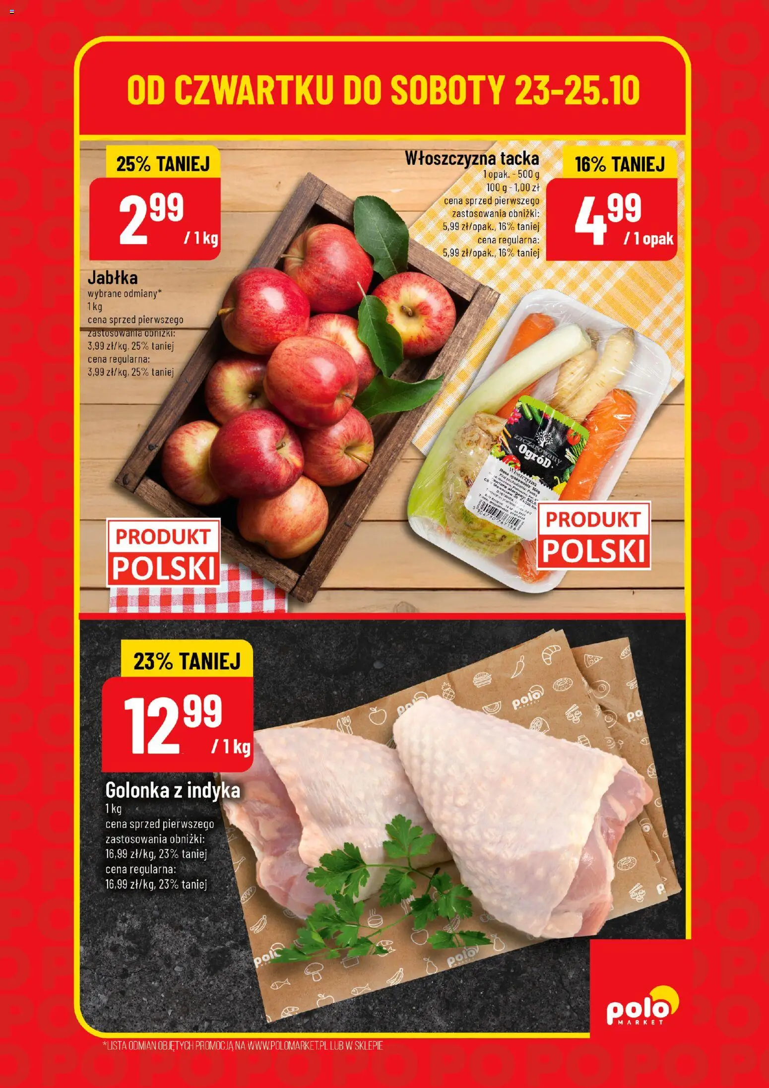 POLOmarket Gazetka - Super Hity od 23.10.2025 | Strona: 3 | Produkty: Jabłka