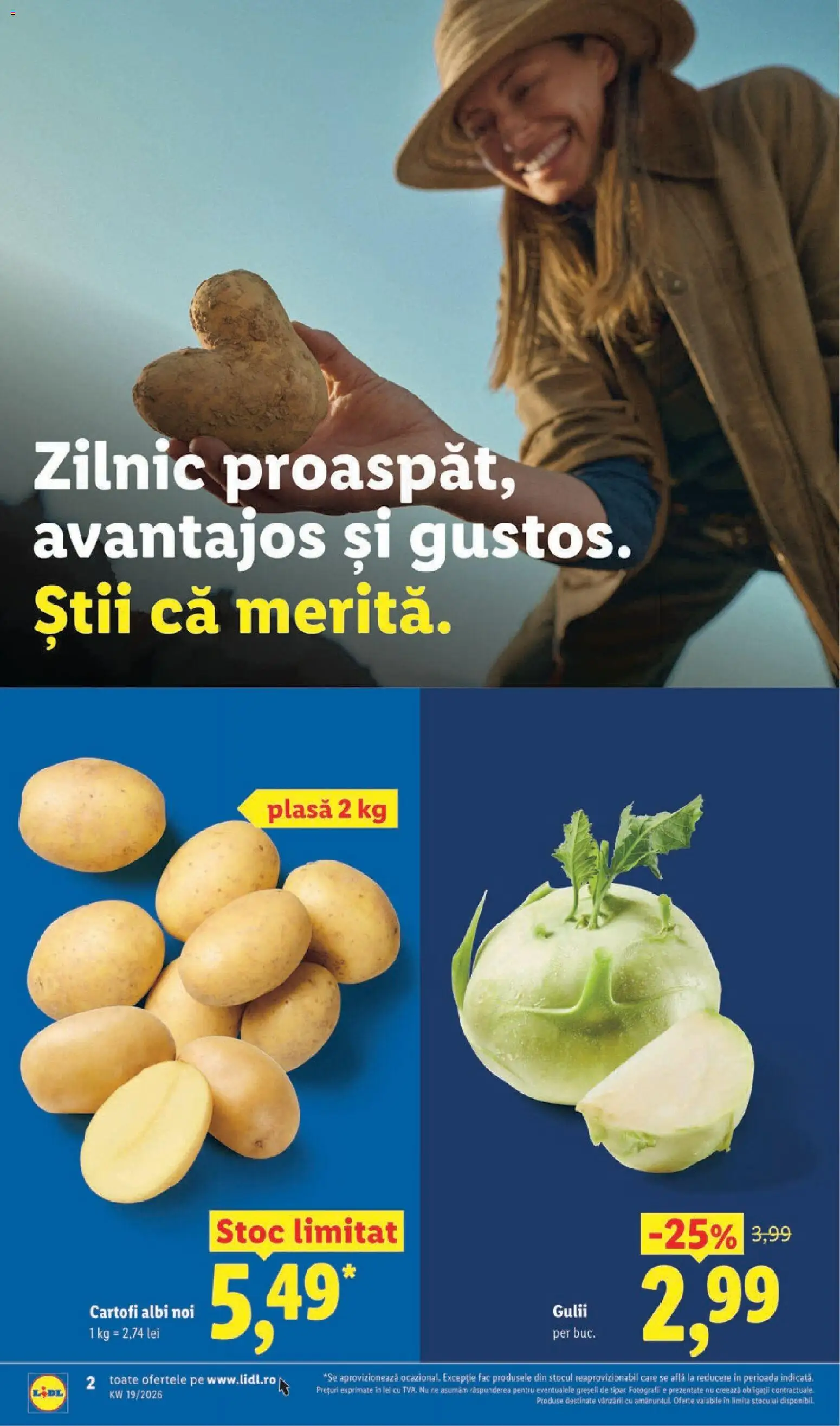 Noul catalog Lidl – valabil de la 04.05.2026 | Pagină: 2 | Produse: Cartofi