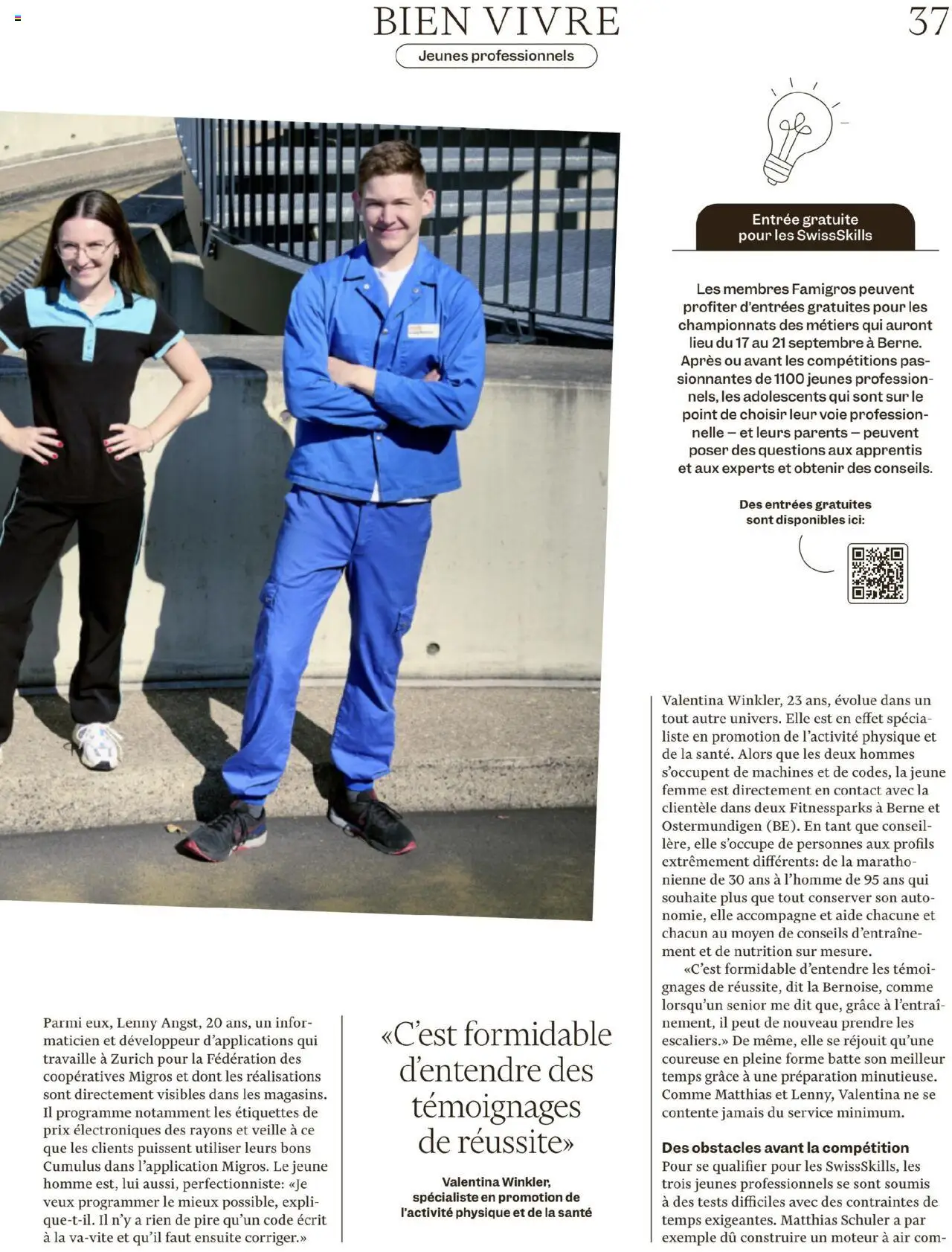 Migros Magazin FR – gültig ab 16.09.2025 | Seite: 37