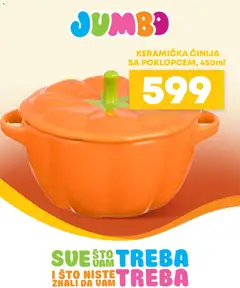 JUMBO jesenje ideje - pregled JUMBO kataloga - važi od 27.10.2025