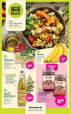BioMarkt Prospekt ab 24.09.2025 gültig