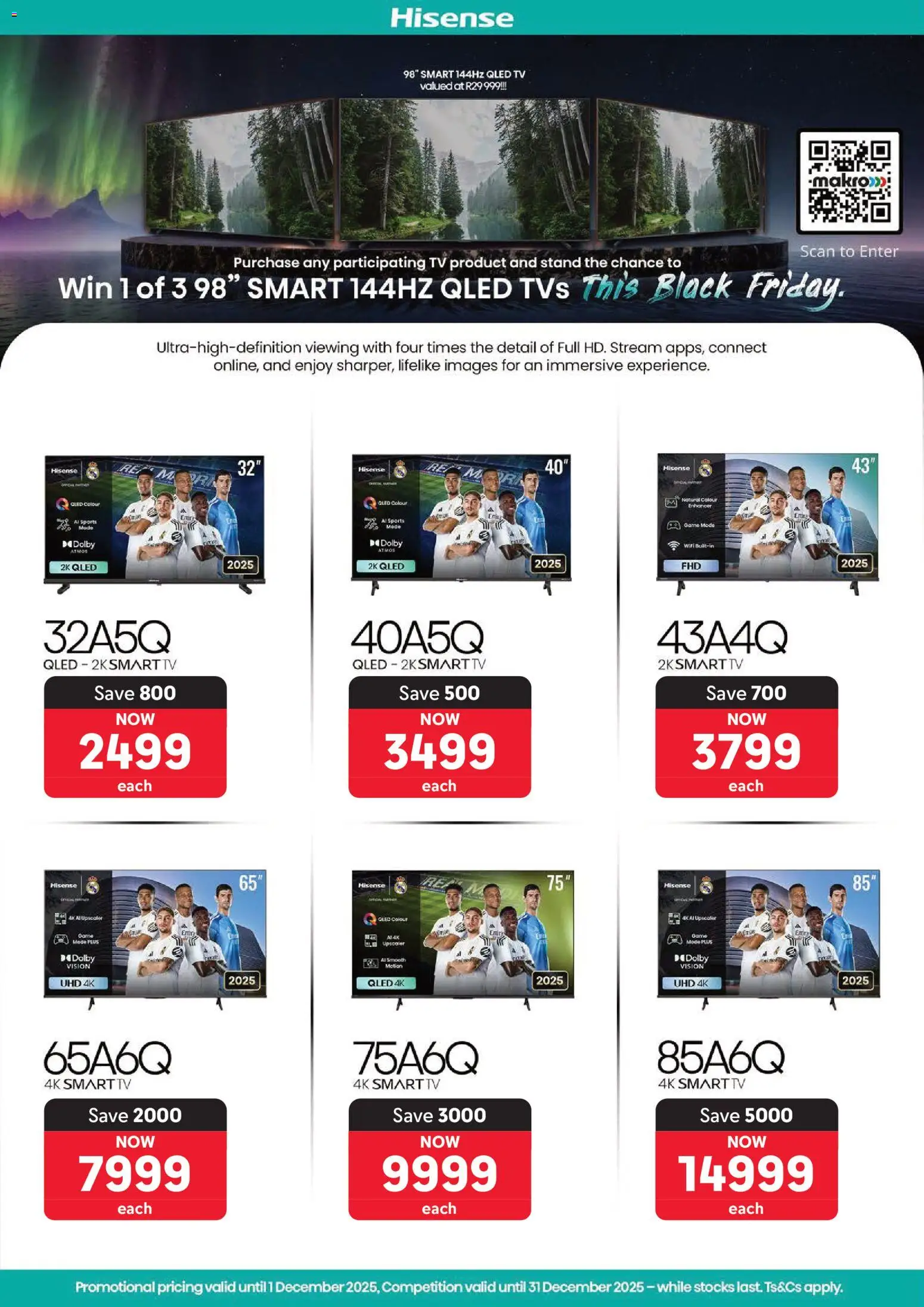 New Makro catalogue – valid from 24.11.2025 | Page: 2 | Products: TV